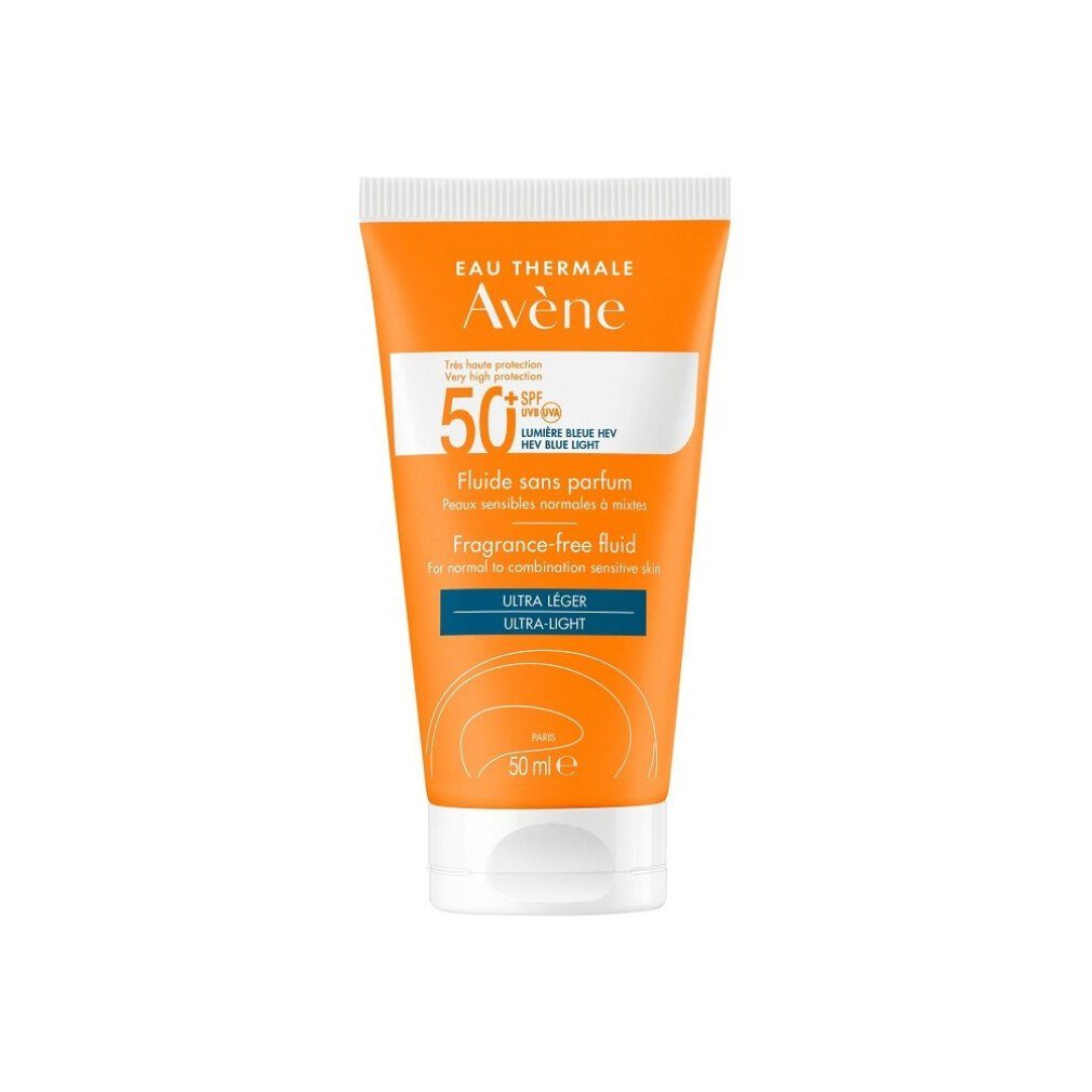 Avene Sonnenschutzcreme Avene High Protection Unscented Fluid SPF50+