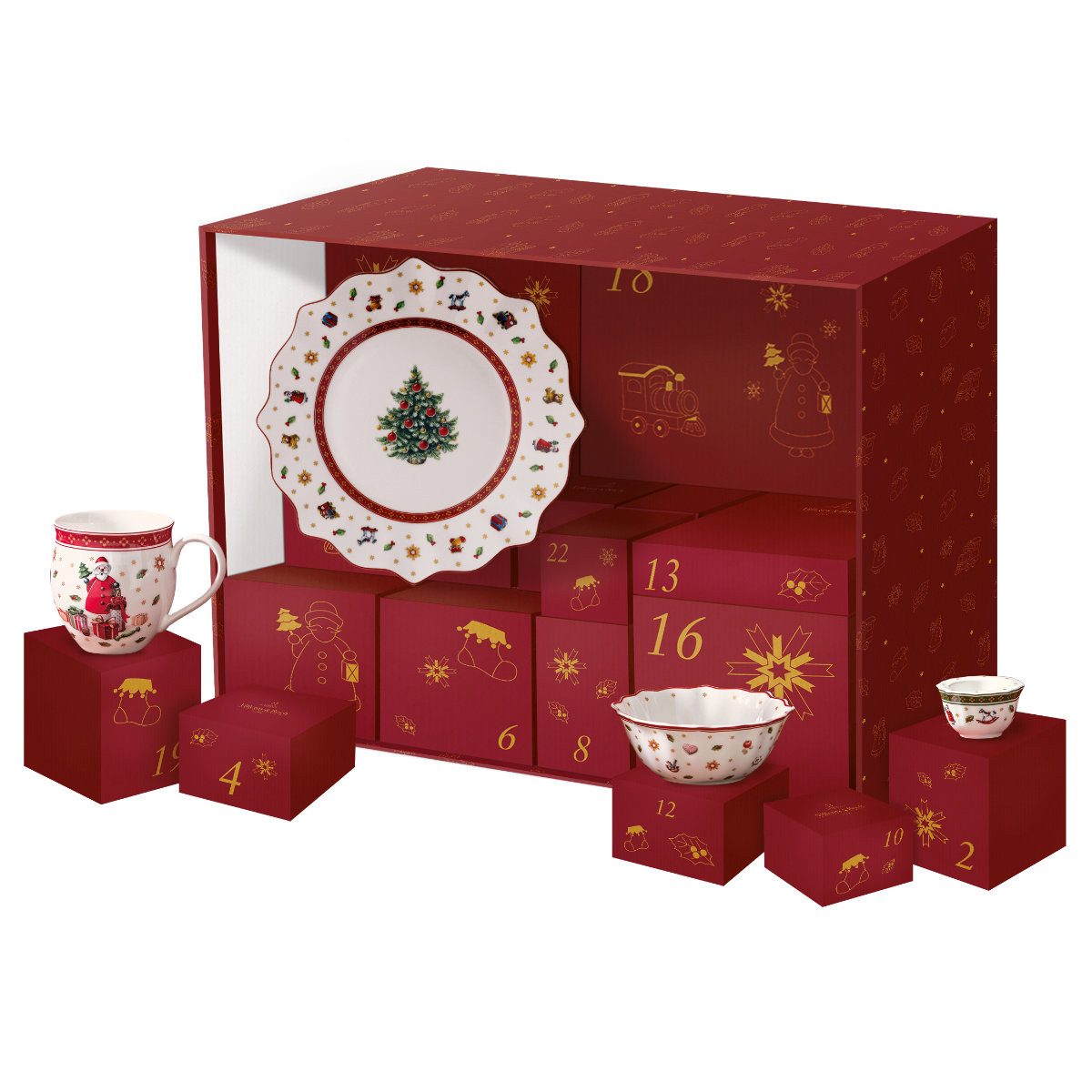 Villeroy & Boch Christbaumschmuck Christmas Toys Memory Weihnachtsdekoration, 48,5x40cm