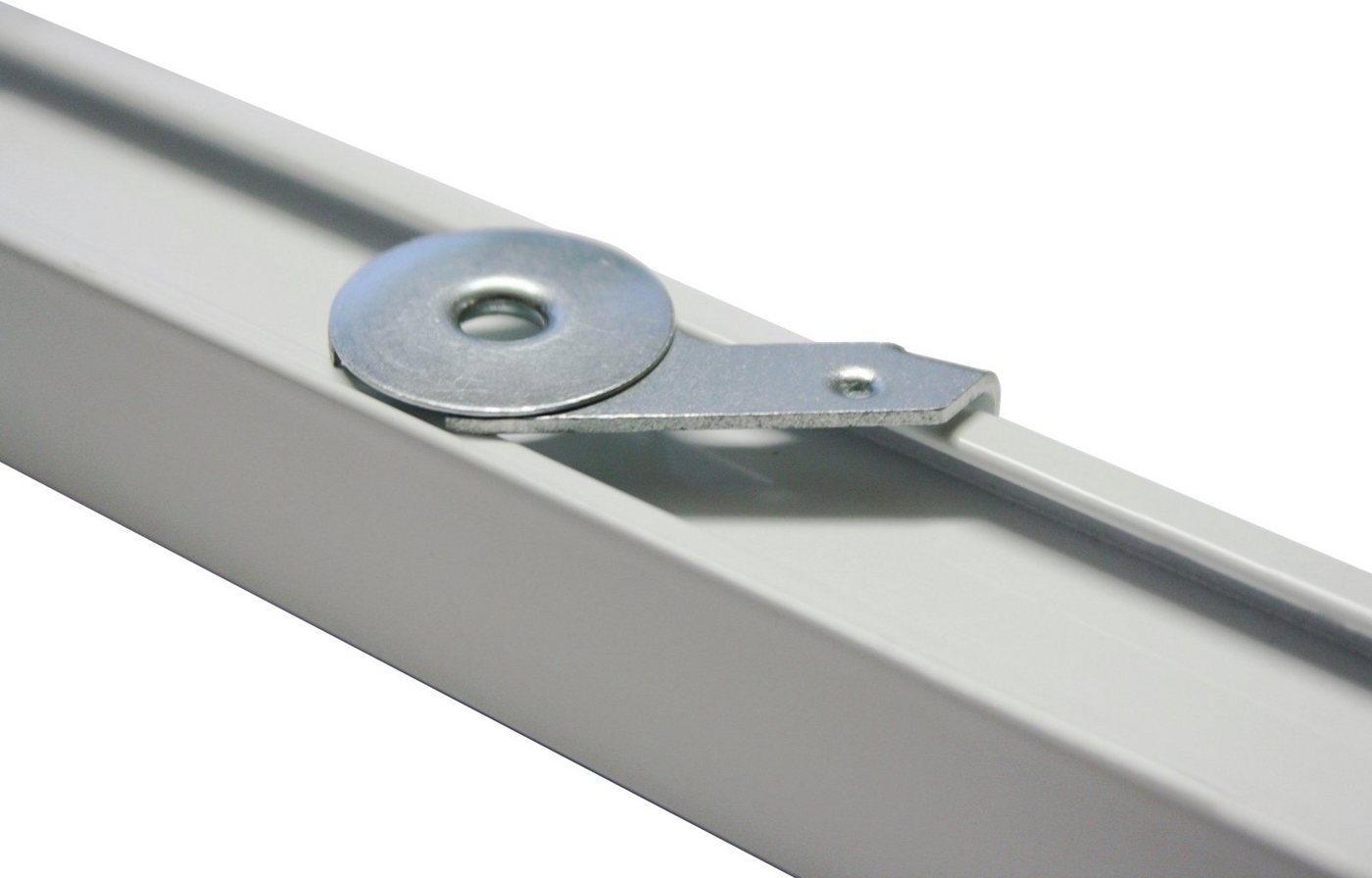Deckenträger für Sichtschutz »Luna«, GARDINIA, (2-tlg), Serie Aluminium-Vorhangschienen Set Luna-kaufen