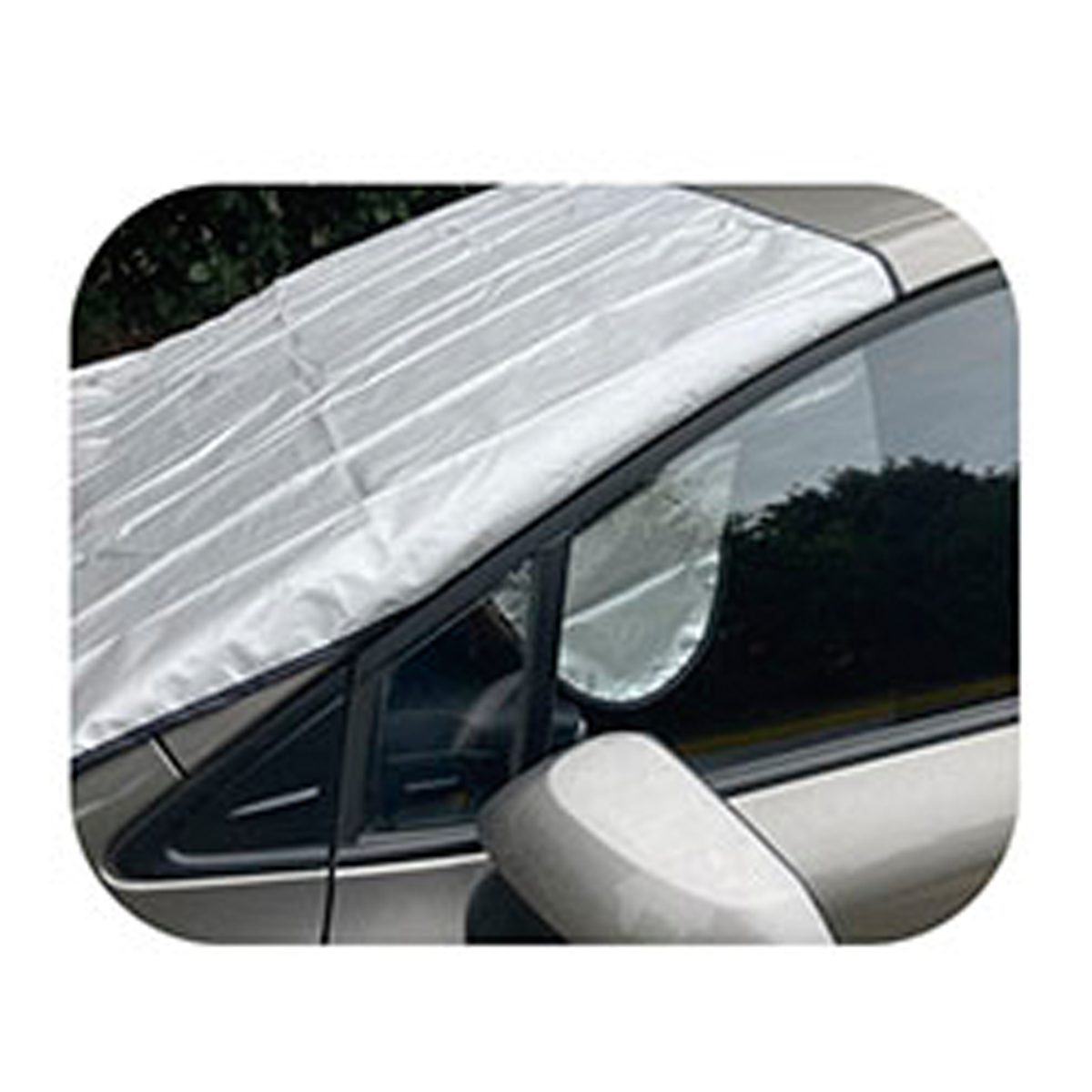 Best Direct® Autoplane Reversible® Screen Wonder (2 sizes, small and large), 2-in-1 car protection mat, ice-free in winter, cool in summer