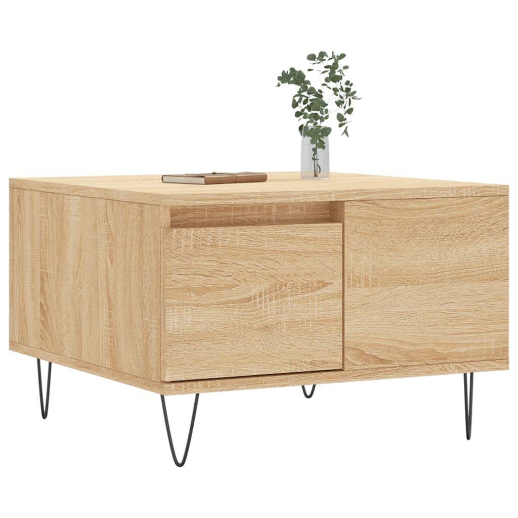 vidaXL Couchtisch 55x55x36,5 | Eiche Couchtisch Sonoma Sonoma-Eiche Eiche (1-St) Holzwerkstoff cm Sonoma