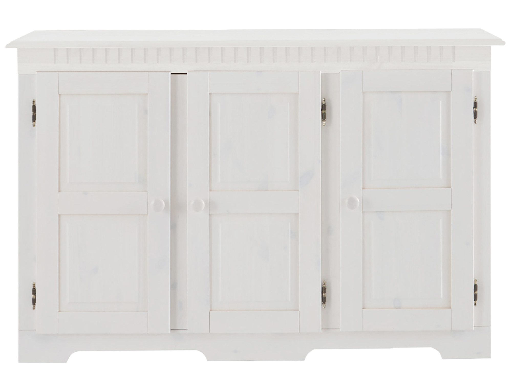 loft24 Sideboard Lichi, Anrichte Schrank Wohnzimmer, Kiefer, Landhausstil