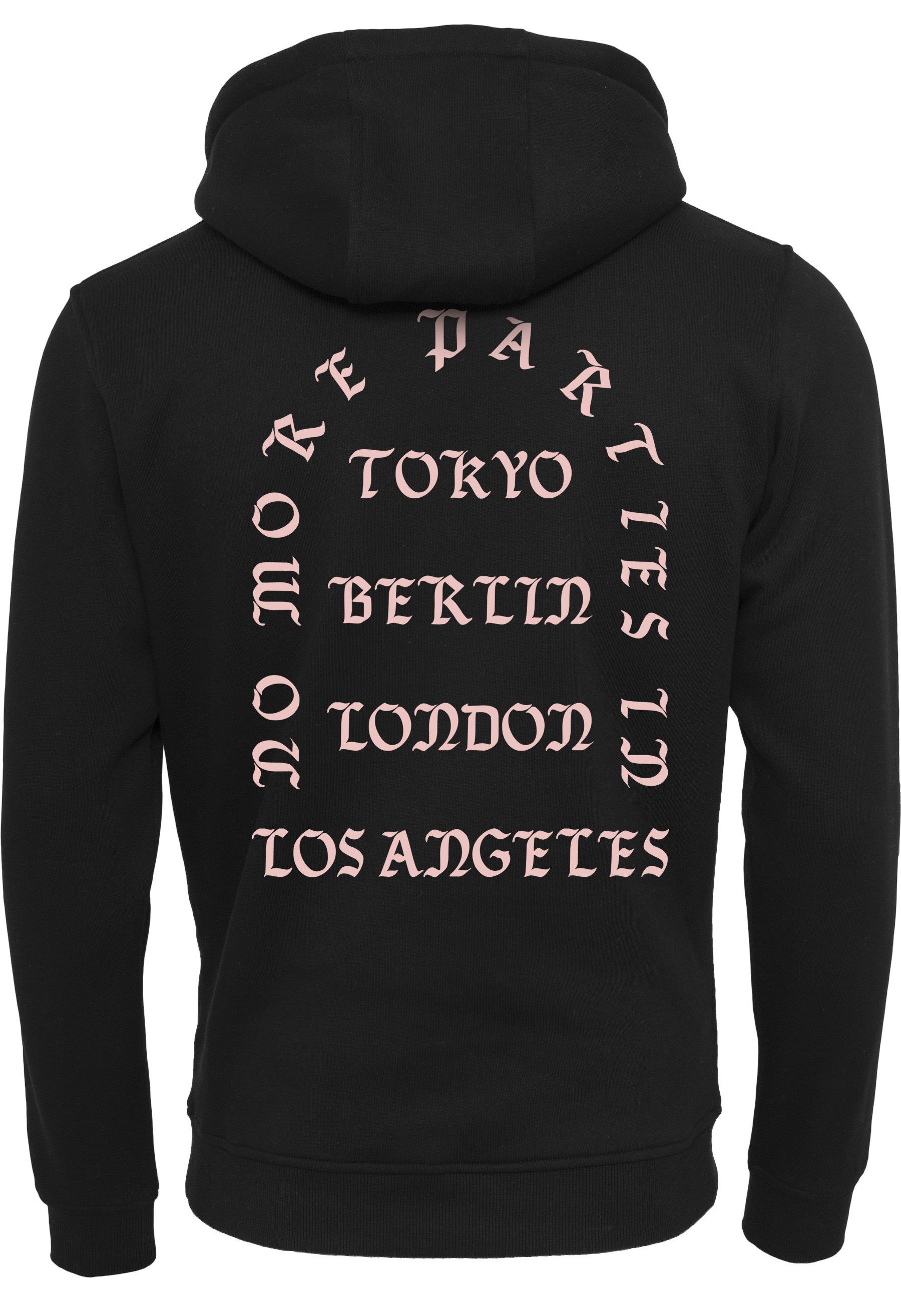 MisterTee Rundhalspullover MisterTee Herren LA Hoody (1-tlg) günstig online kaufen