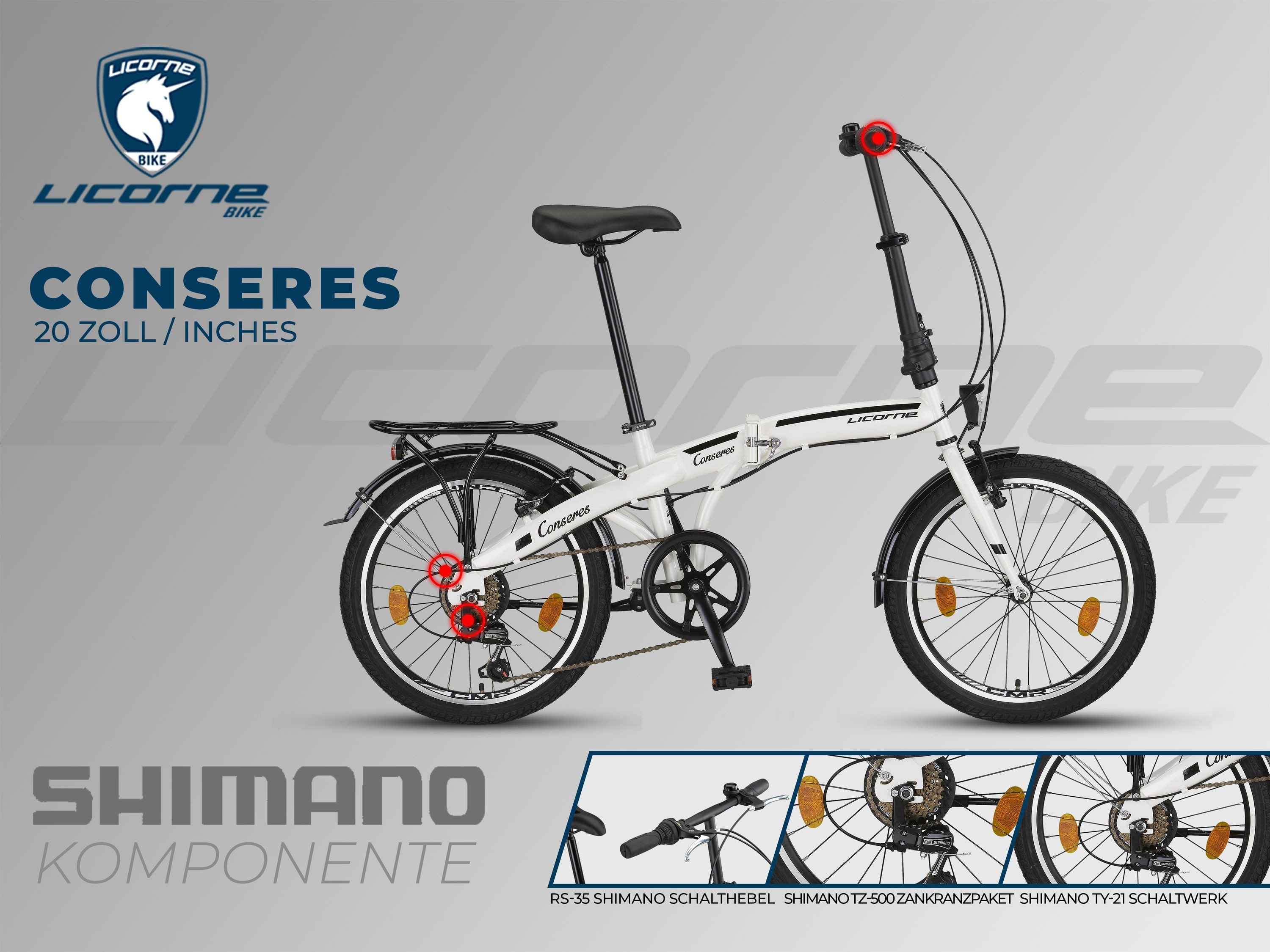 Licorne Bike Klapprad Conseres
