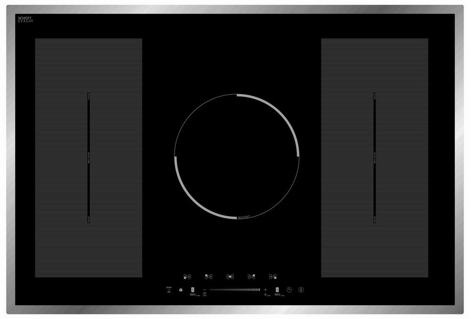 Wolkenstein Flex-Induktions-Kochfeld von SCHOTT CERAN®, Sensor Touch ...