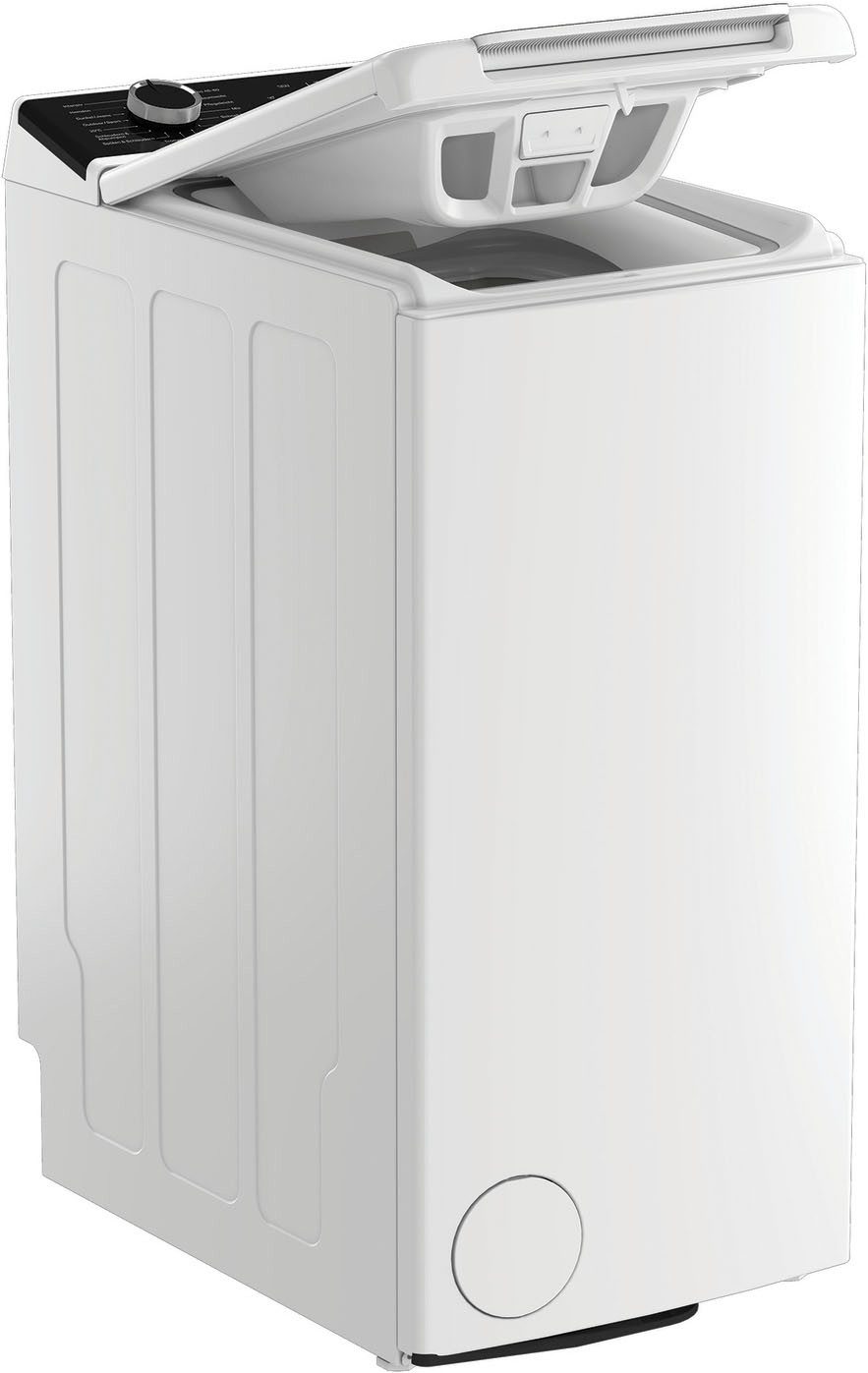 BAUKNECHT Waschmaschine Toplader TBK 61A BW, 6 kg, 1200 U/min, HomeWhiz – smarte Vernetzung für mehr Komfort