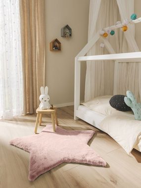 Kinderteppich Dave, benuta, Sonderform, Höhe: 21 mm, Kunstfaser, Berber, Ethno-Style, Wohnzimmer