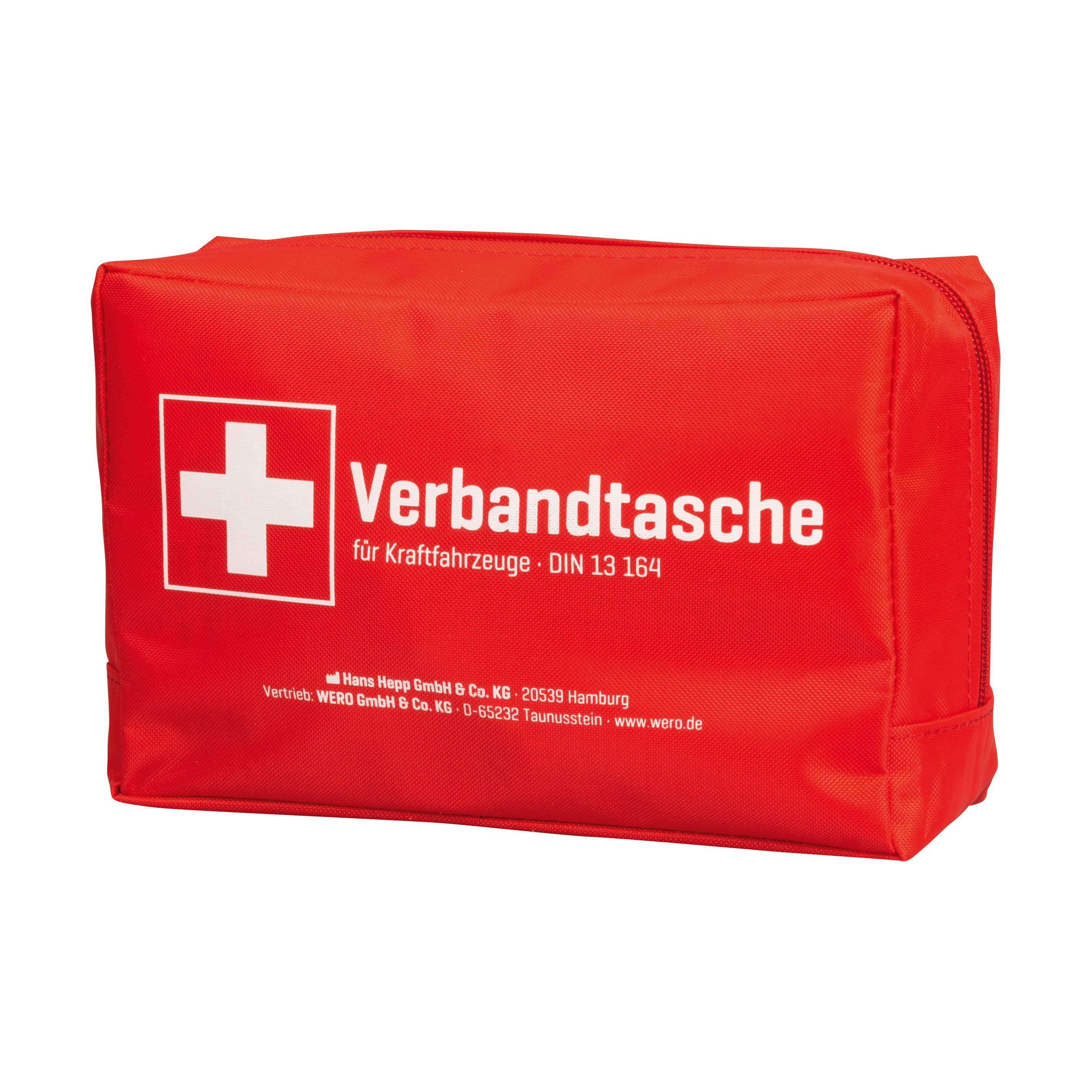 WERO KFZ-Verbandkasten Verbandtasche Auto DIN 13164:2022-02