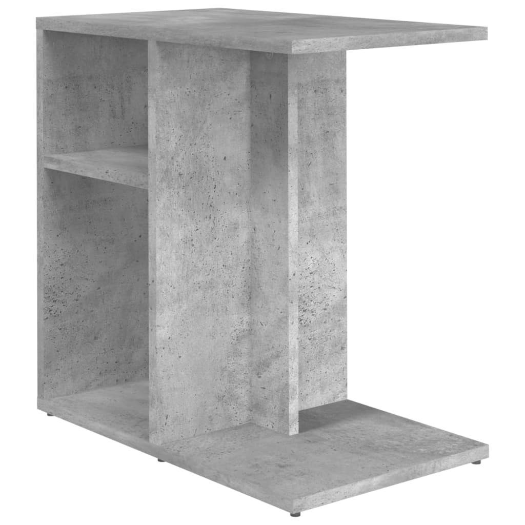 furnicato Beistelltisch Betongrau 50x30x50 cm Holzwerkstoff (1-St)