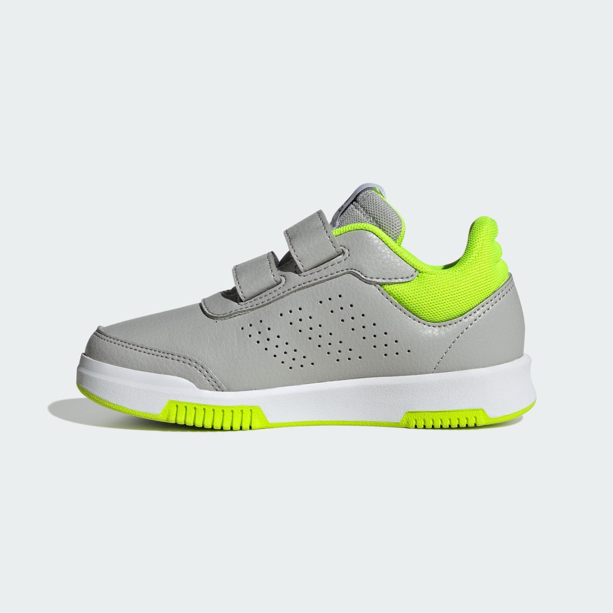 adidas Sportswear TENSAUR HOOK AND Sneaker Lemon / Grey Five Grey SCHUH Lucid LOOP Two 