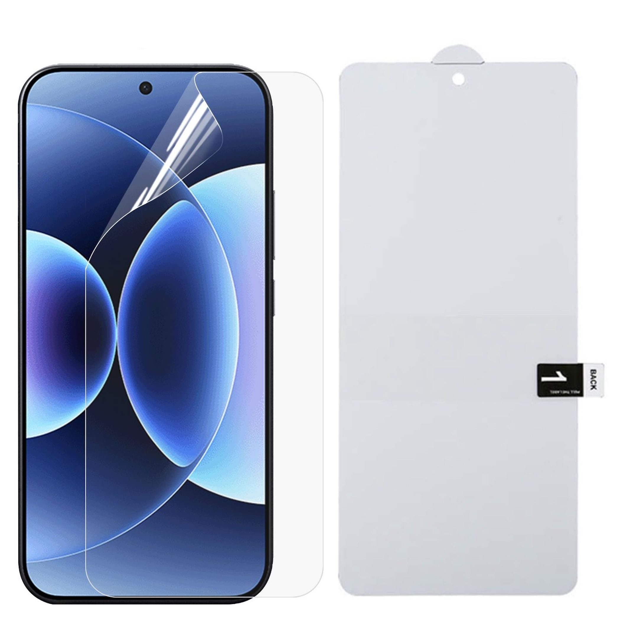 Wigento Handyhülle Für Xiaomi 17 Pro Max Full Screen Protector Hydrogel Schutzfolie Film, Hydrogel, Full Screen, selbstheilend