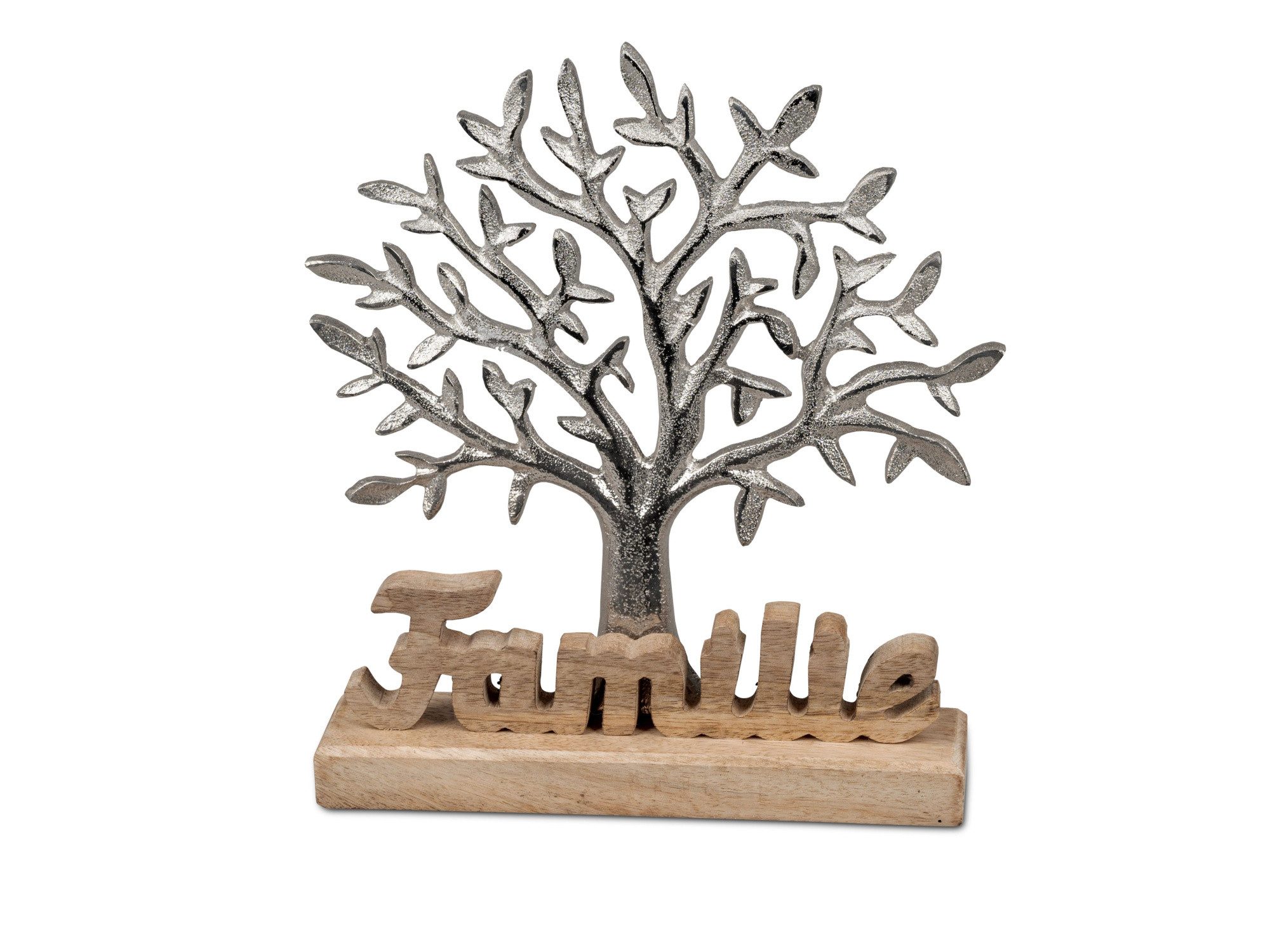 formano Dekoobjekt Lebensbaum mit Familie 538703, 26 cm – Aus Mangoholz & A günstig online kaufen