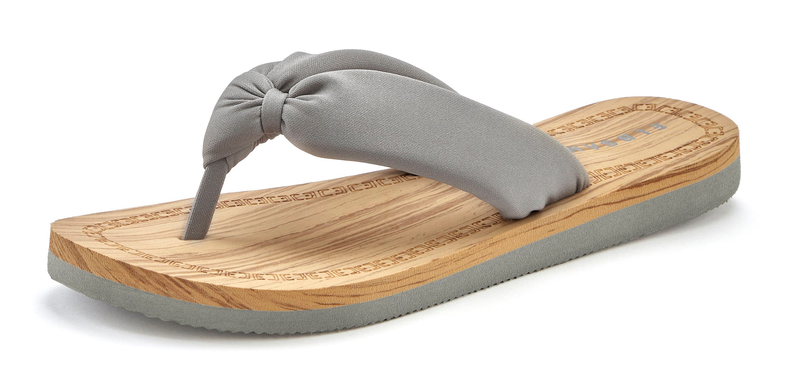 Elbsand Sandale, Pantolette Badezehentrenner Zehentrenner, Badeschuh ultral günstig online kaufen