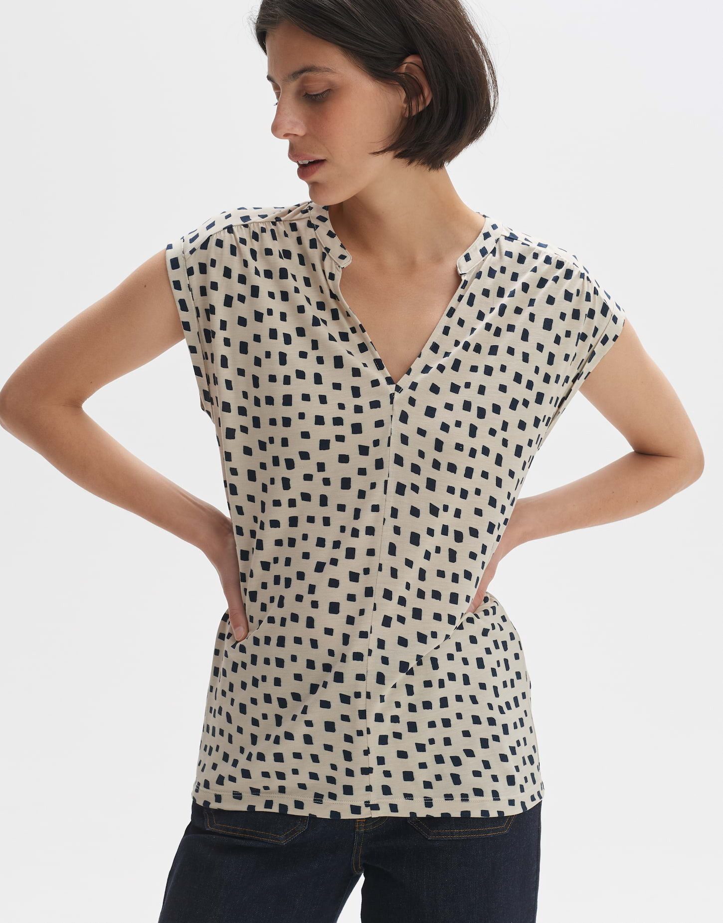 OPUS Print-Shirt Shirt SANDI CITY günstig online kaufen
