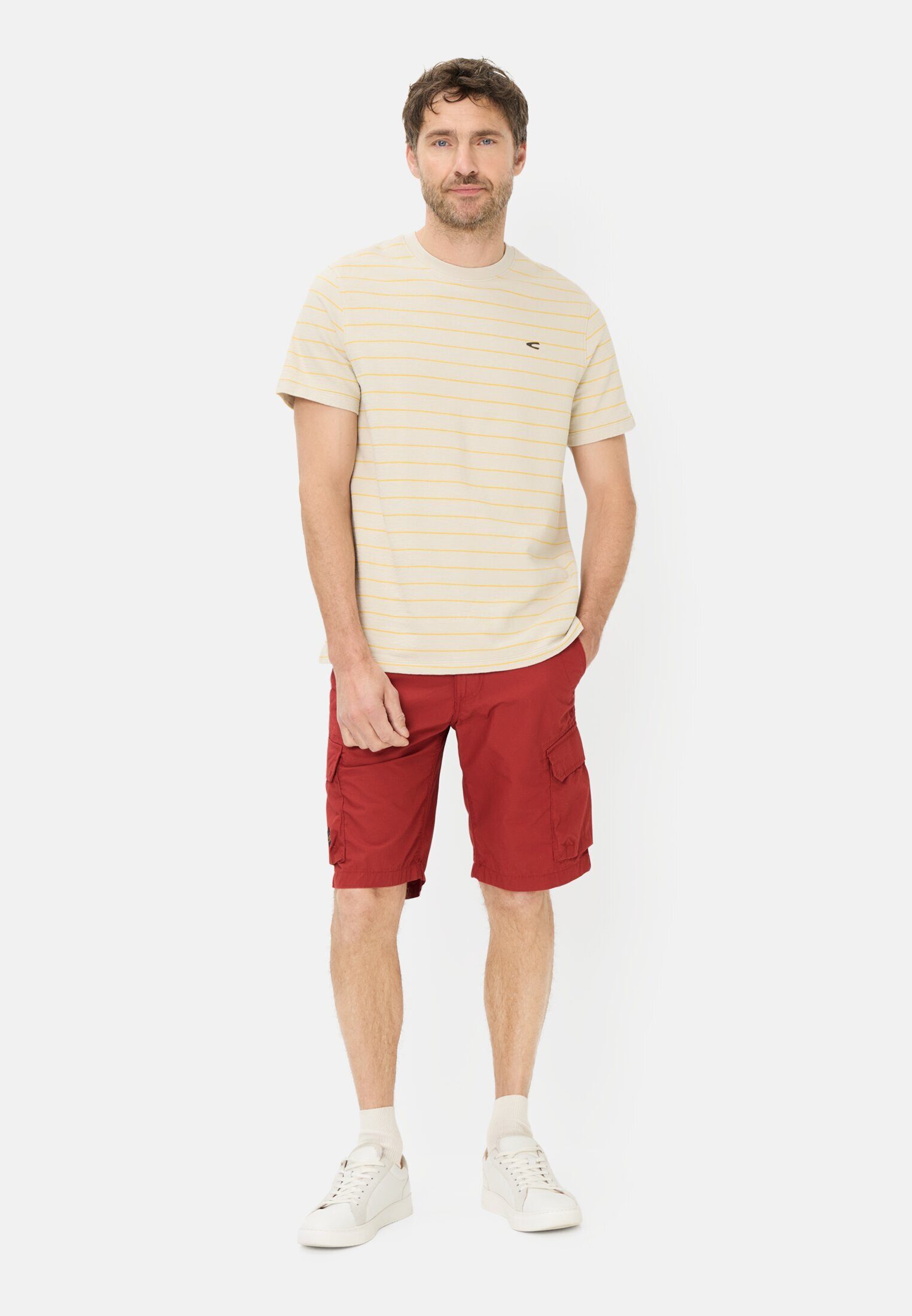camel active Cargoshorts aus reiner Baumwolle