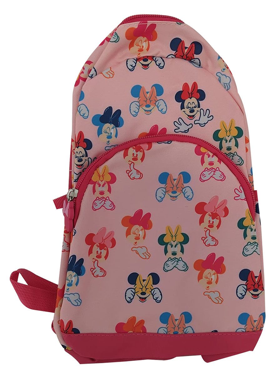 jacob company Kinderrucksack Kinderrucksack Disney Minnie Maus Motive Reißverschluss Trageriemen