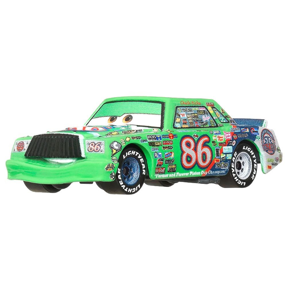 Disney Cars Spielzeug-Rennwagen Chick Hicks JDL81 Disney Cars Race & Rescue Die-Cast 1:55