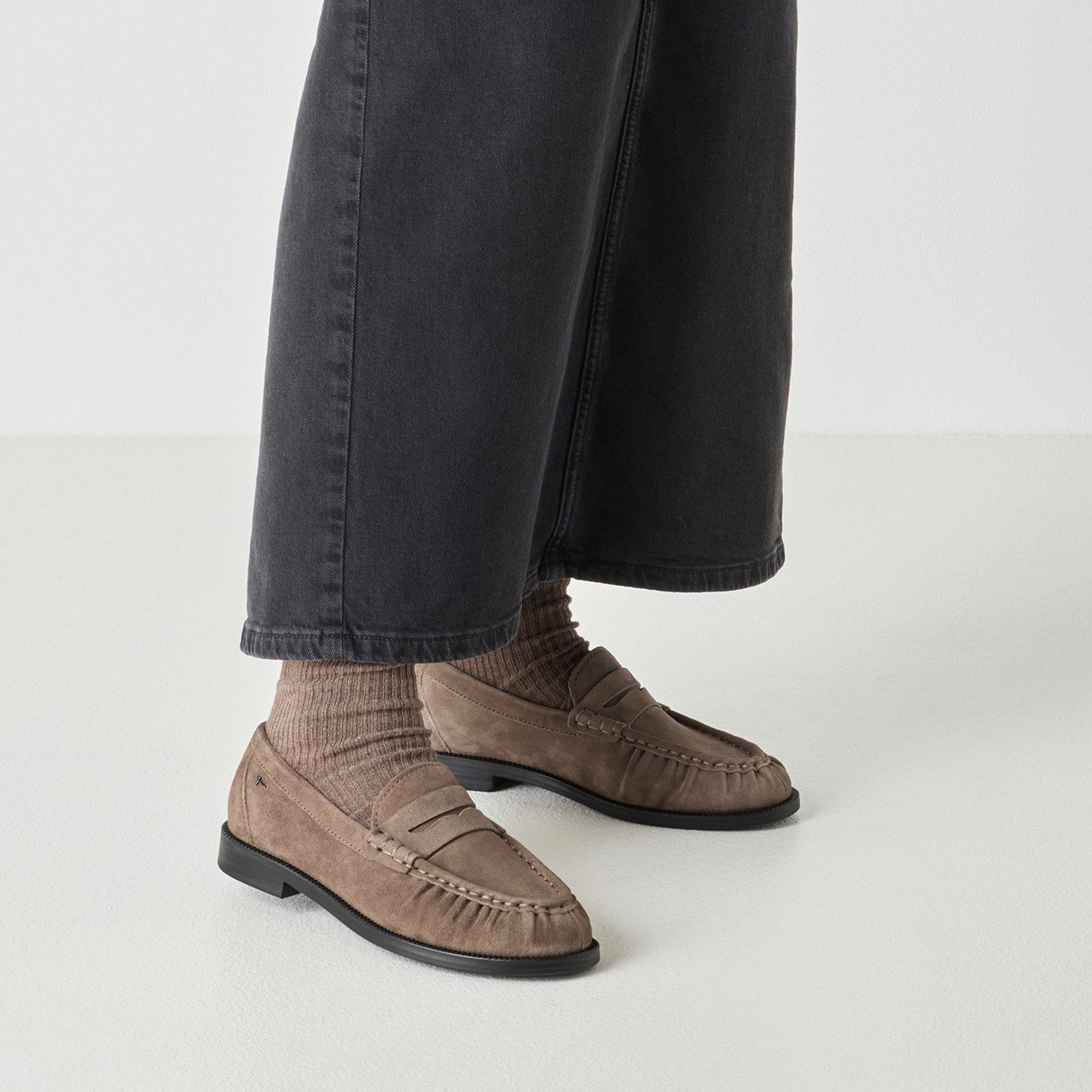 Tamaris Slipper Blockabsatz, Businessschuh, Halbschuh in Mokassin-Optik