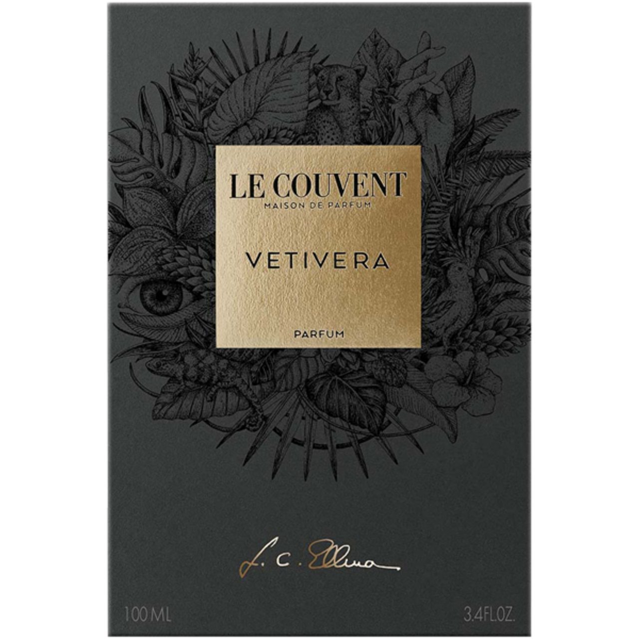 le couvent Eau de Parfum Vetivera EdP Nat.Spray, Unisex-Duft, Spicy Woody