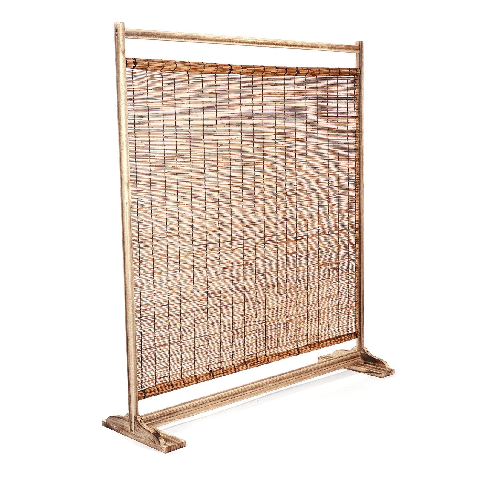 CREEDWOOD Paravent RAUMTEILER "Amara", Schilfrohr, 170x150 günstig online kaufen