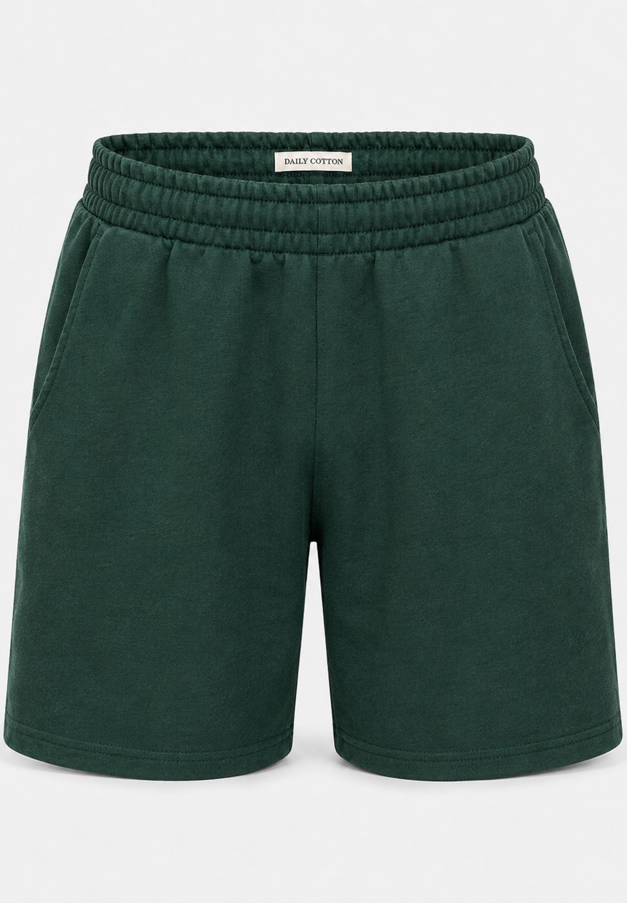 DAILY COTTON Sweatshorts Kurze Hose im lockeren Relaxed-Fit Sportshorts als Sommershorts aus 100% Bauwmolle