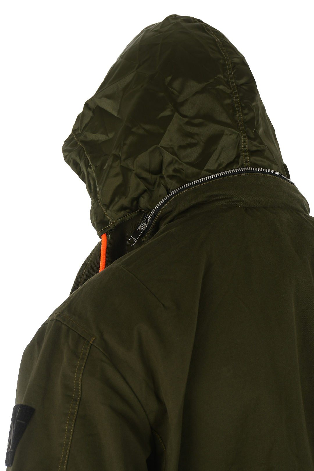 Diesel Parka Kurze Militär Stil Jacke ausziehbare Kapuze - J-TOUCHA-SIMPLE