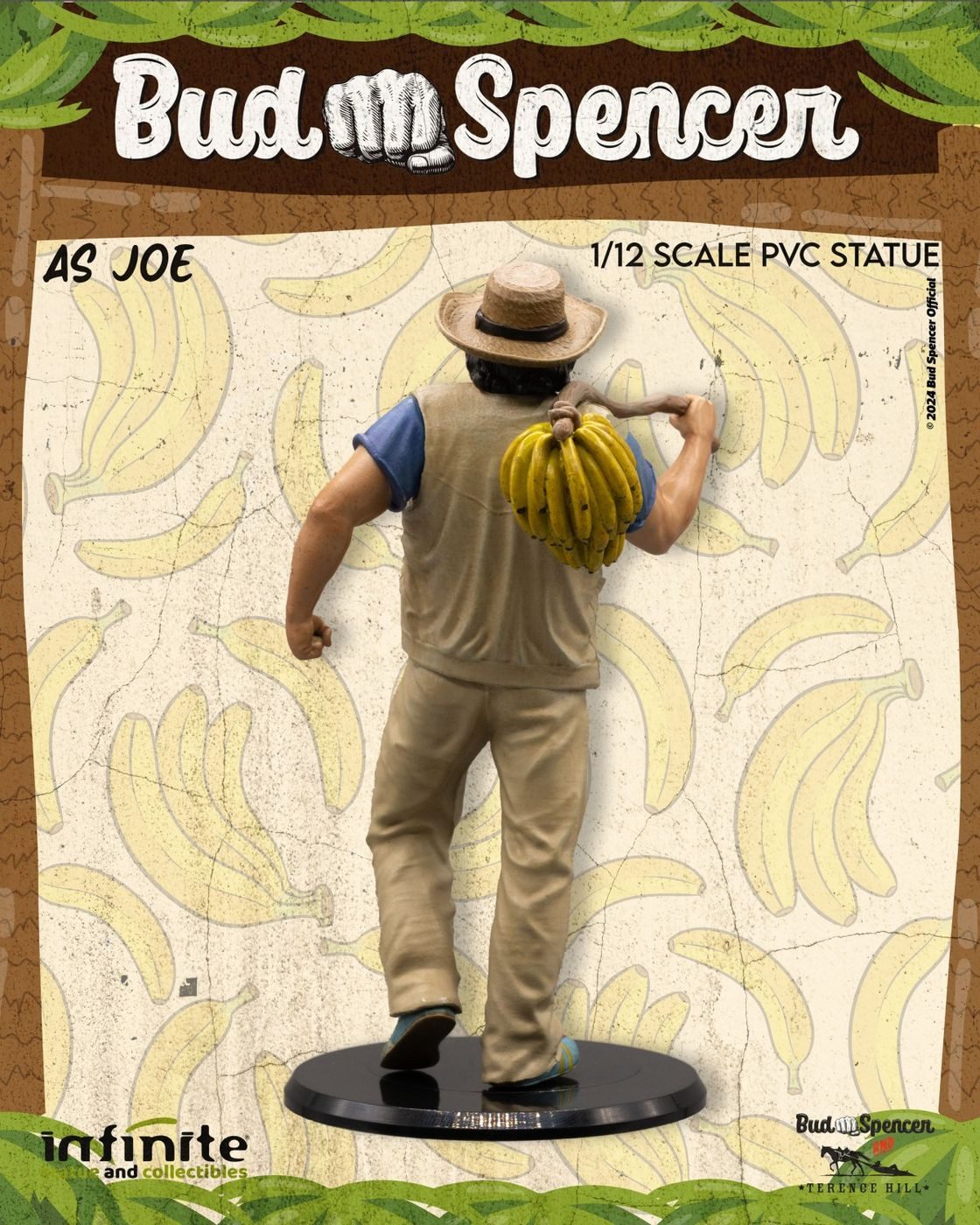 Infinite Statue Merchandise-Figur Bud Spencer as Joe 1/12 PVC 16cm