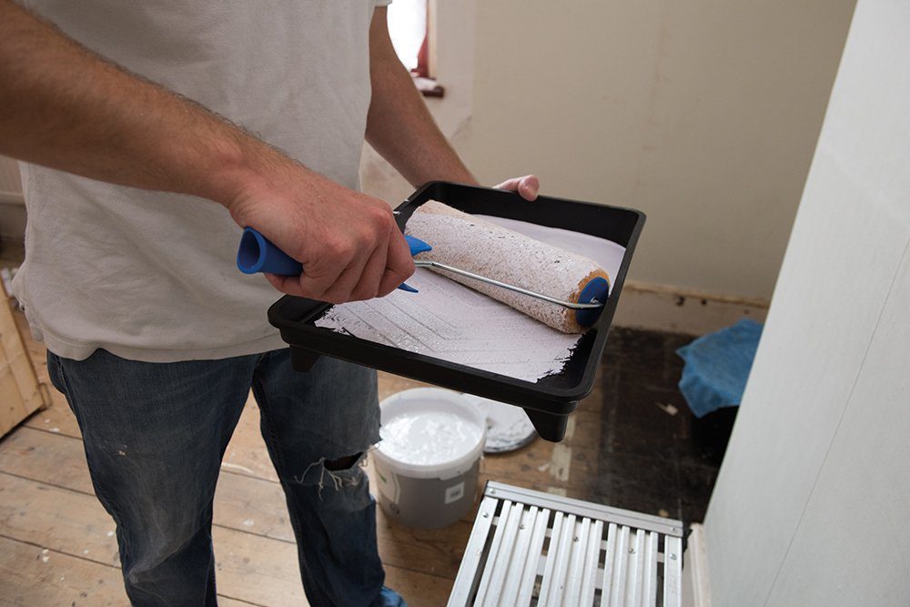 Farbroller Farbroller und Farbwanne 230 mm