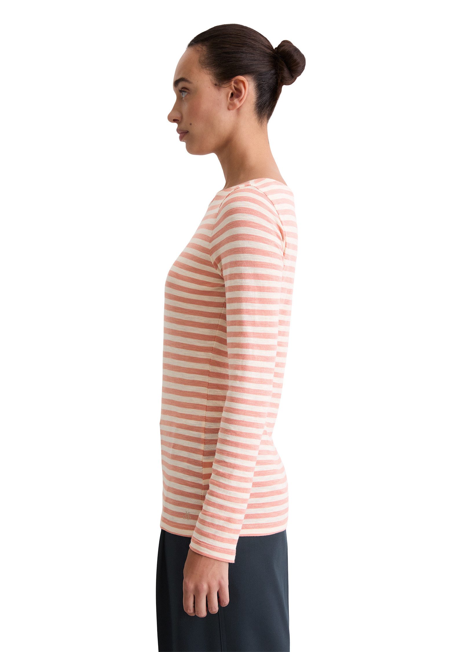 Marc O'Polo Langarmshirt aus Organic Cotton Slub Jersey günstig online kaufen