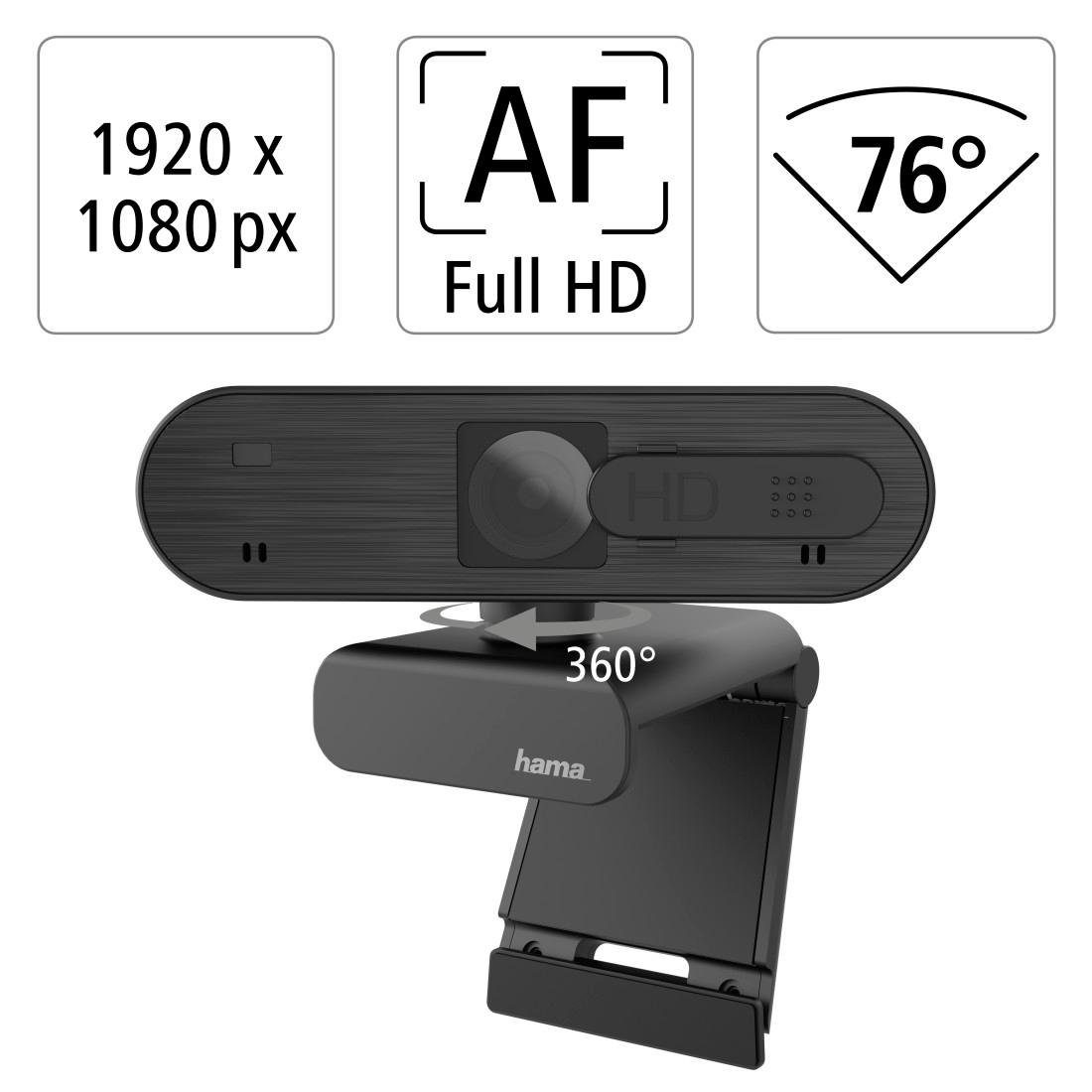 PC-Webcam "C-600 Full-HD Webcam Pro", 1080p Webcam Hama