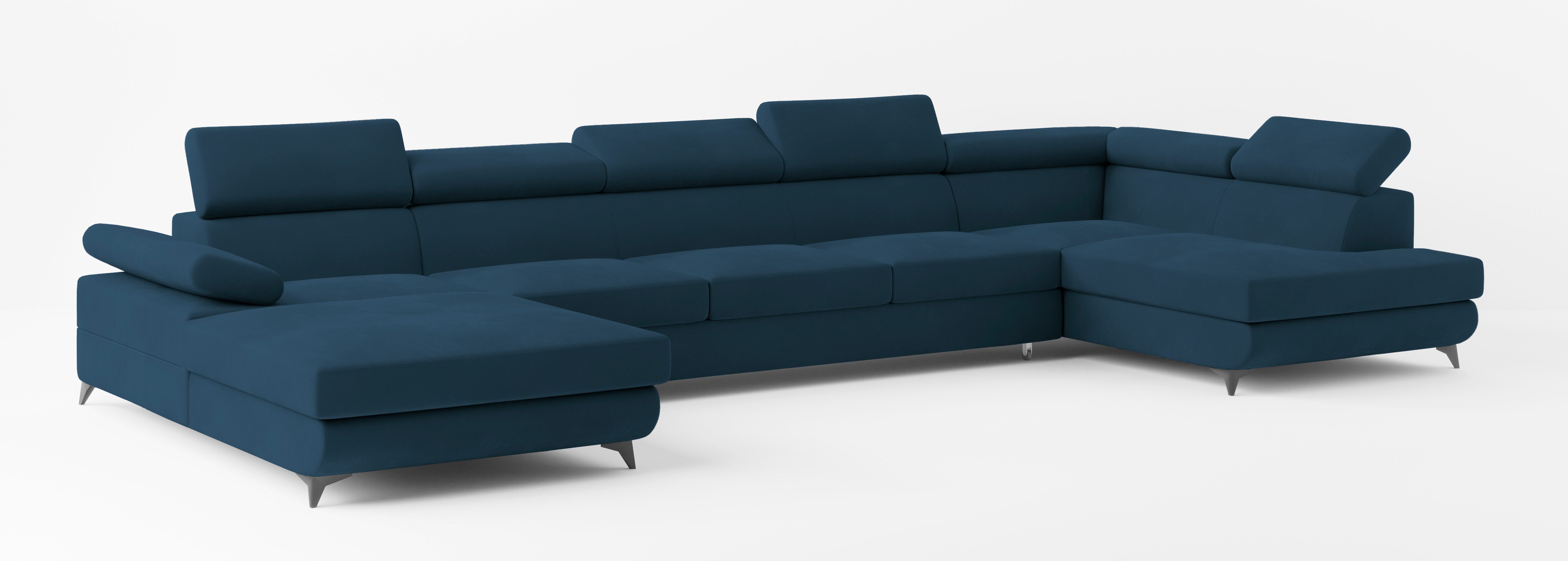 Masseno Ecksofa MONTIVA mit Schlaffunktion U-Form, günstig online kaufen