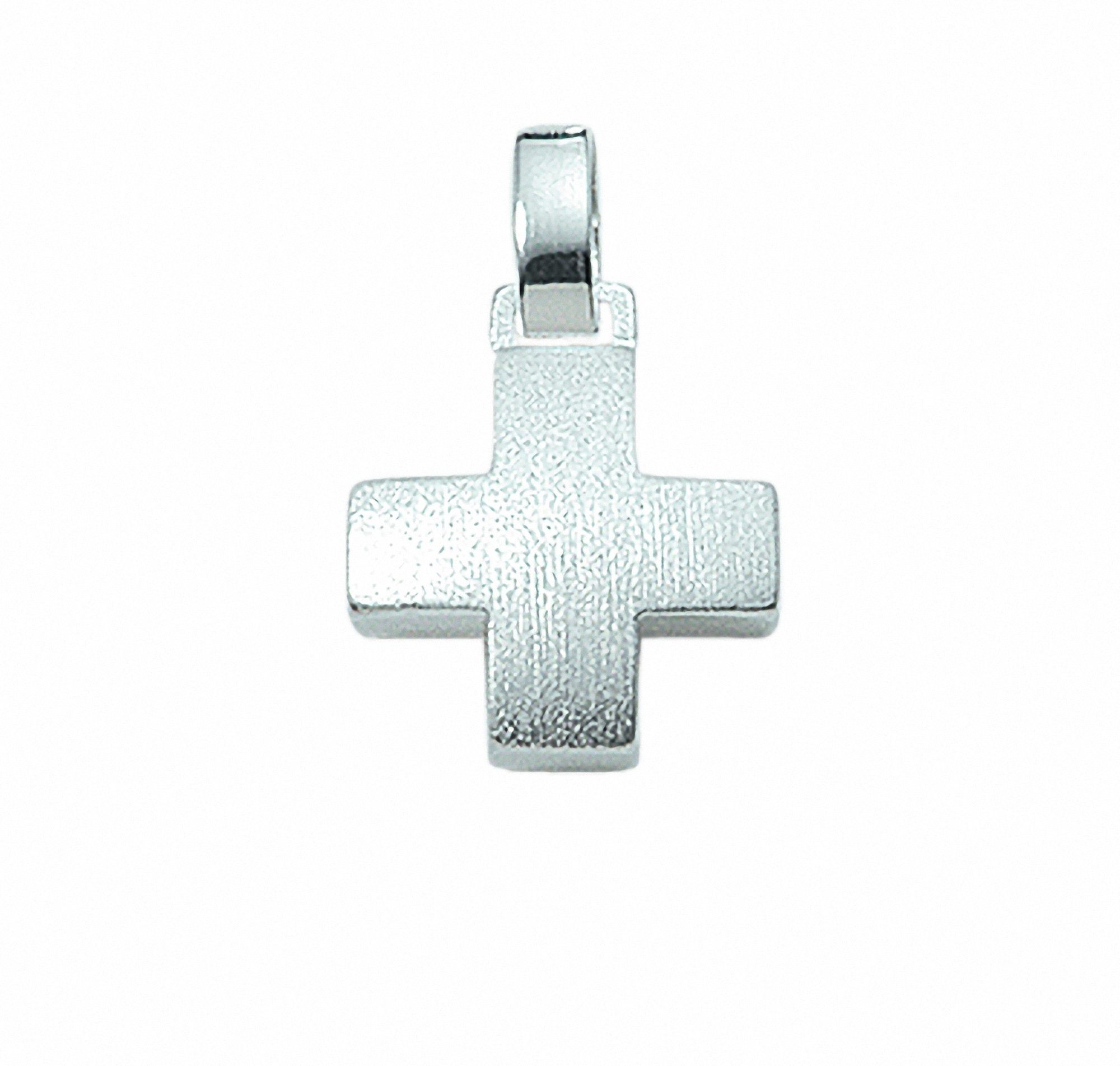 Adelia´s Kette Schmuckset Set Silber Halskette Anhänger Kreuz - mit Anhänger, 925 mit