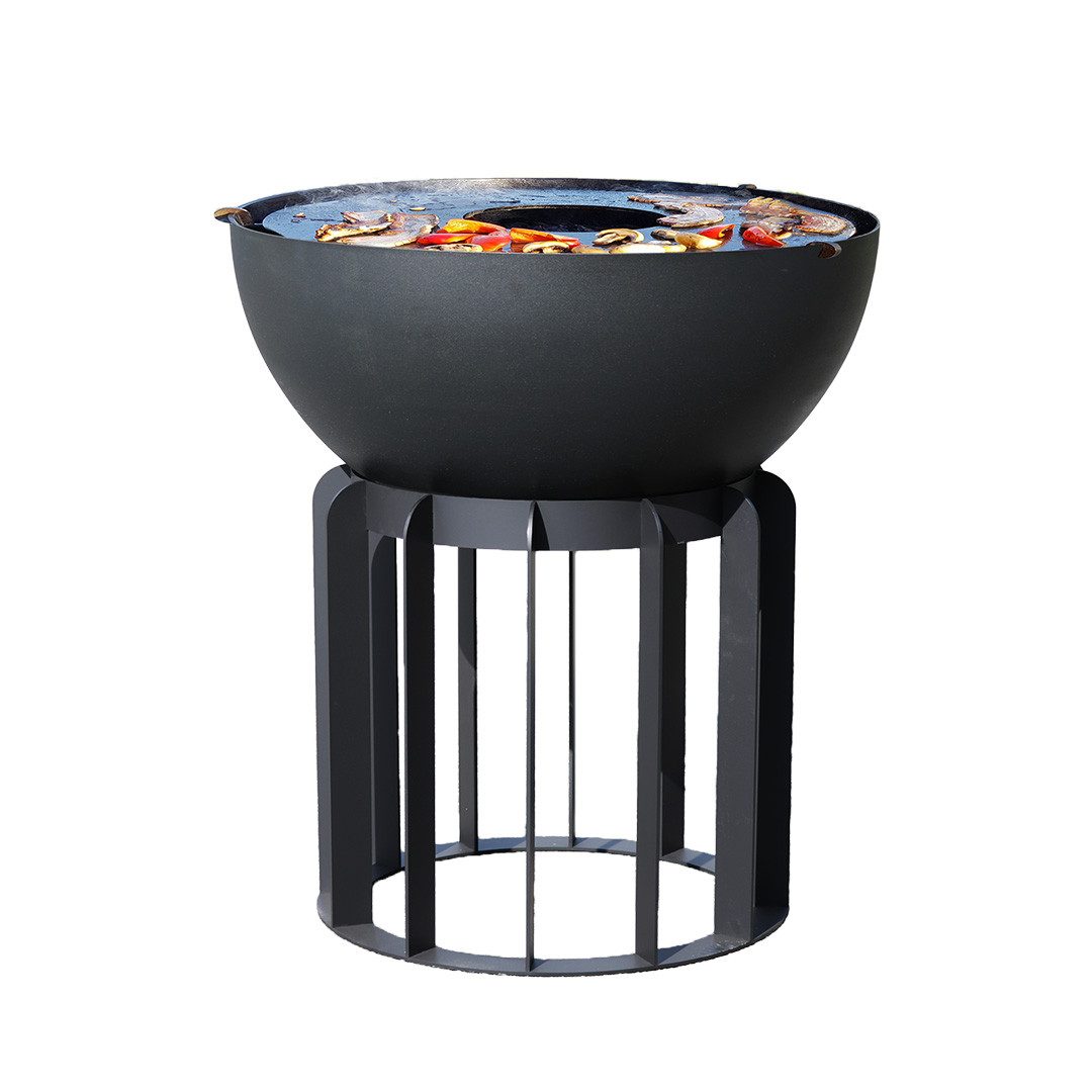 Feuercampus Grillplatte Plancha TALYN, schwarz