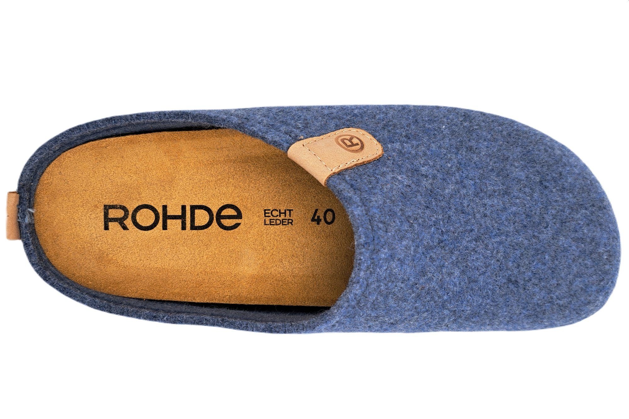 Rohde 6900-52 Pantoffel hellblau Napoli