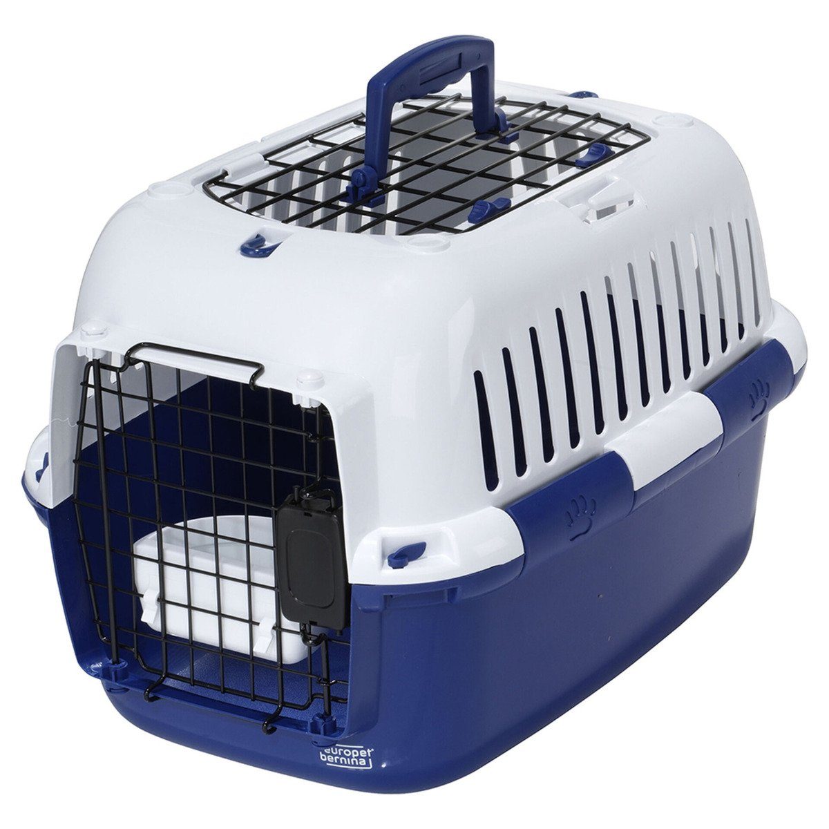 Tiertransportbox Transportkäfig Adventurer 50 Basic Edition navy für Katzen