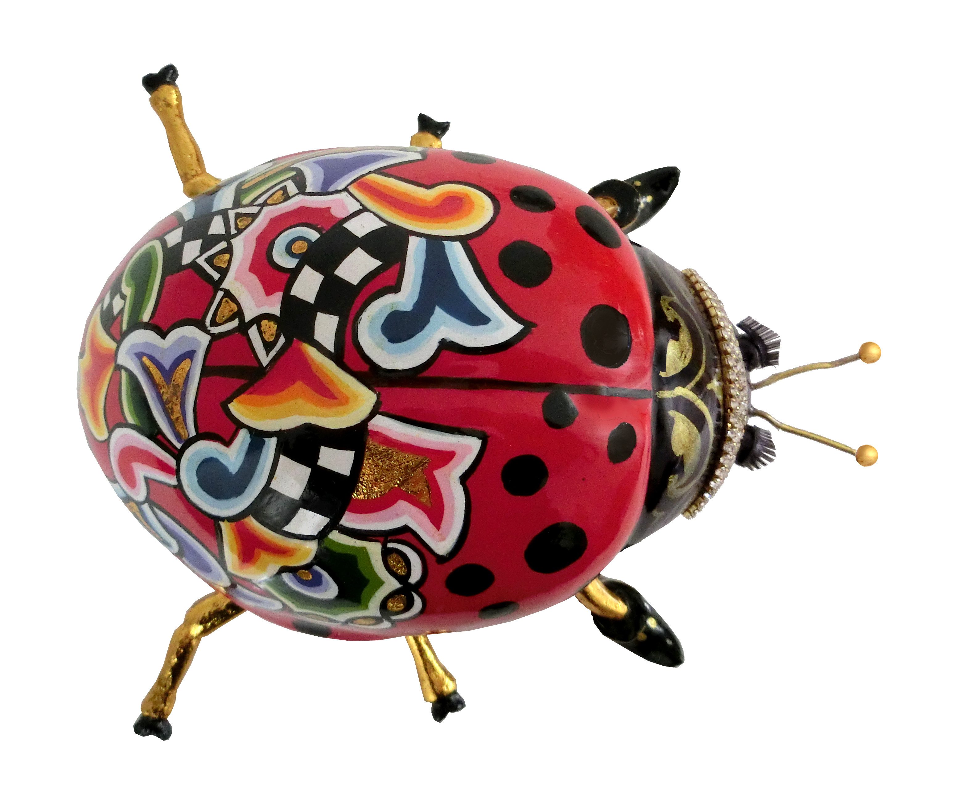 Tom`s Drag Skulptur Tom`s Drag Marienkäfer (S), perfekt zu jedem Anlass, Geburtstag, Weihnachten. Sammelfigur