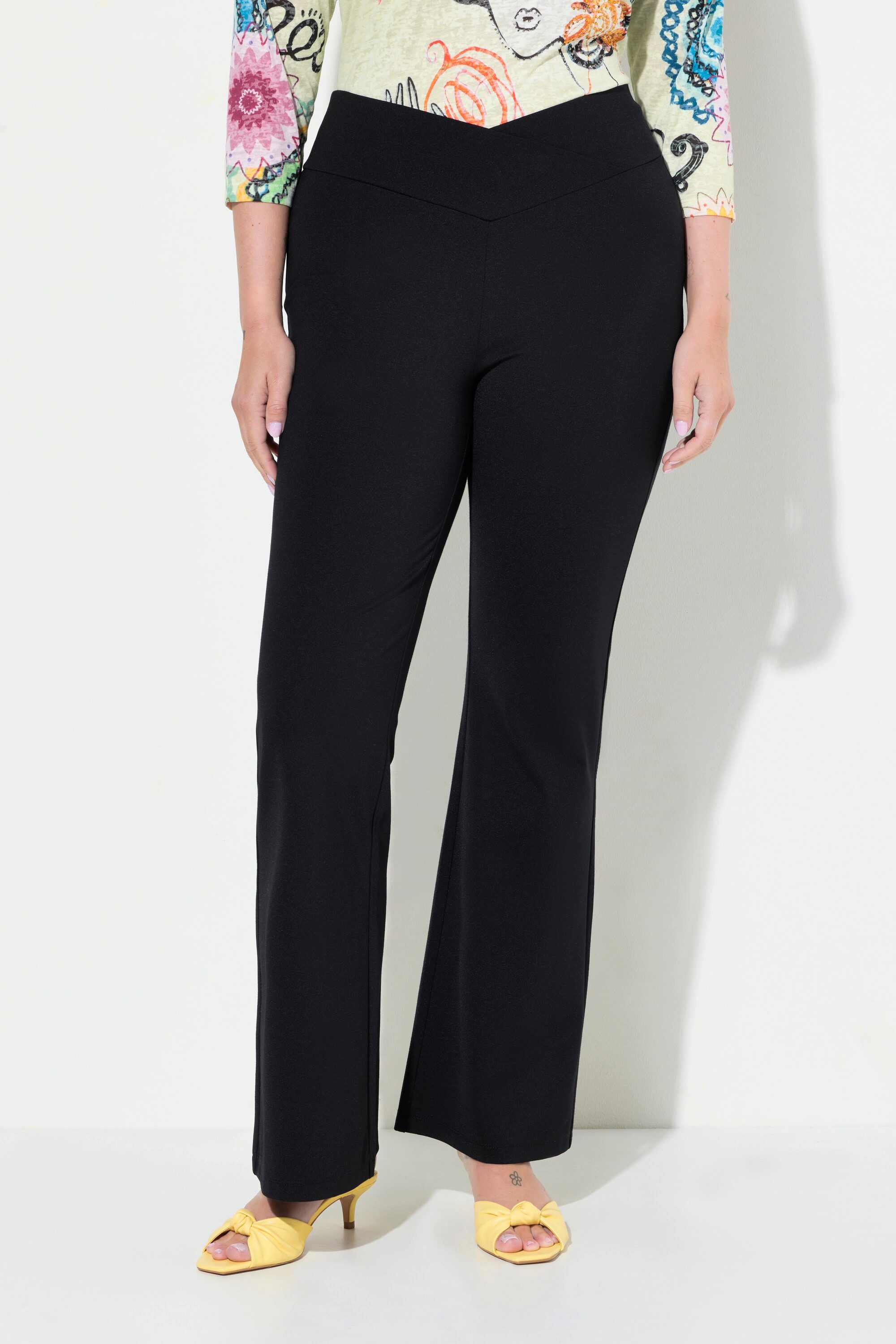 MIAMODA Leggings Shapewear-Leggings Skinny Fit Schlag günstig online kaufen