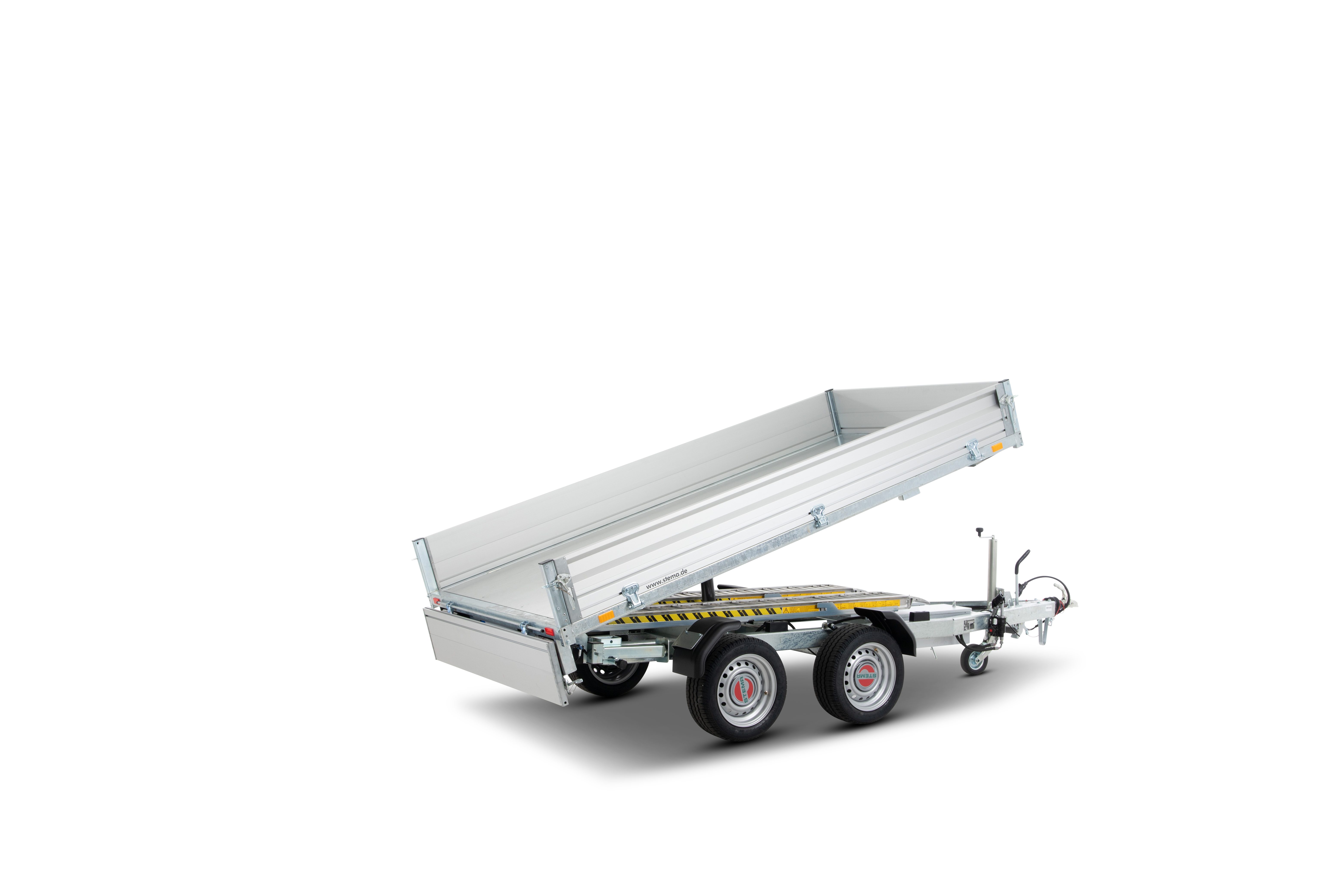 STEMA ROCKO Smart car trailer, max. 1870 kg, set, 2-piece, incl. mesh extension 66 cm