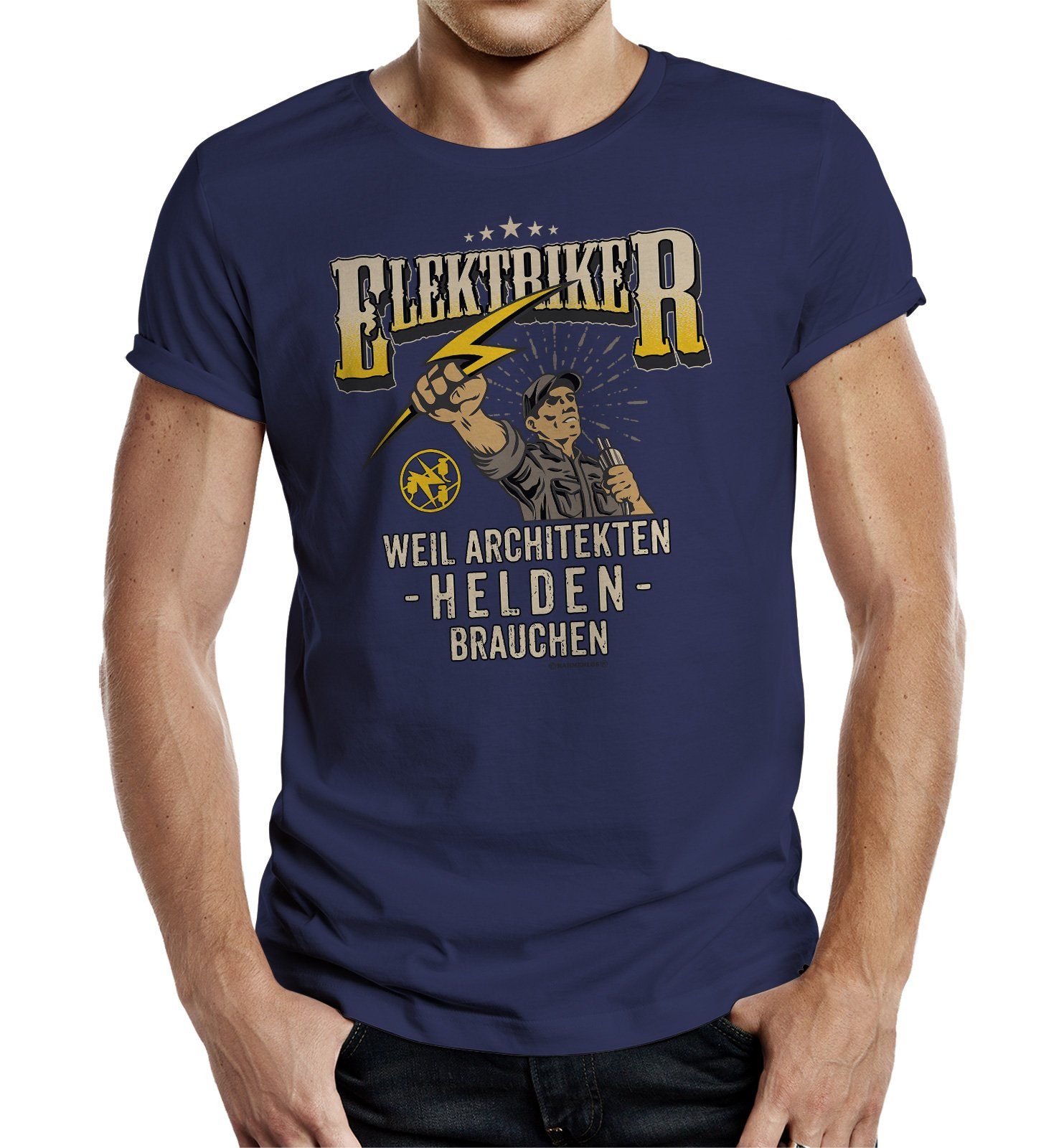 RAHMENLOS® T-Shirt Geschenk für Elektriker - günstig online kaufen