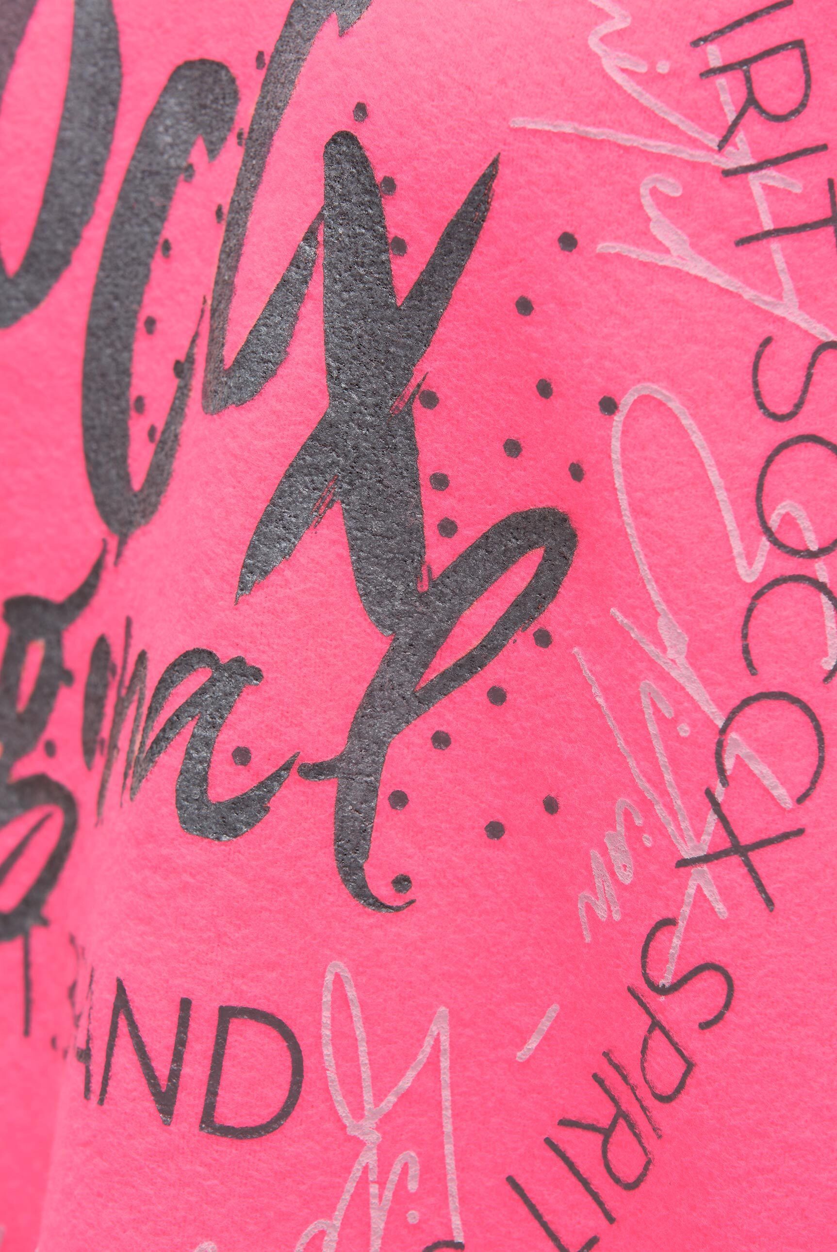 SOCCX Rundhalspullover mit überschnittenen Schultern