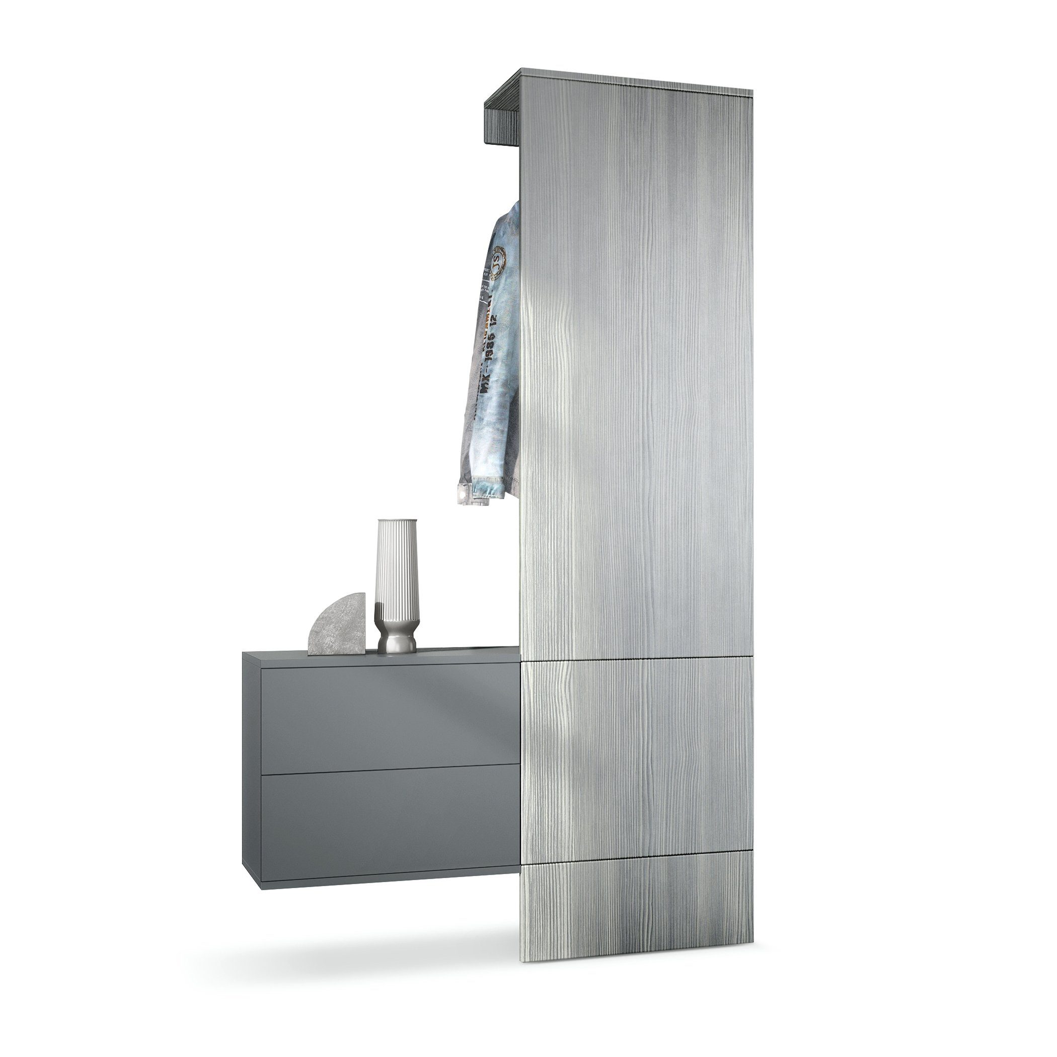 Vladon Garderoben-Set Carlton Set 2, (Wandgarderobe günstig online kaufen