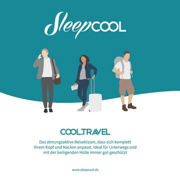 SleepCOOL Reisekissen Reisekissen COOL.TRAVEL mitTemperaturregulierung, 1-tlg., Reisekissen mit Kühleffekt