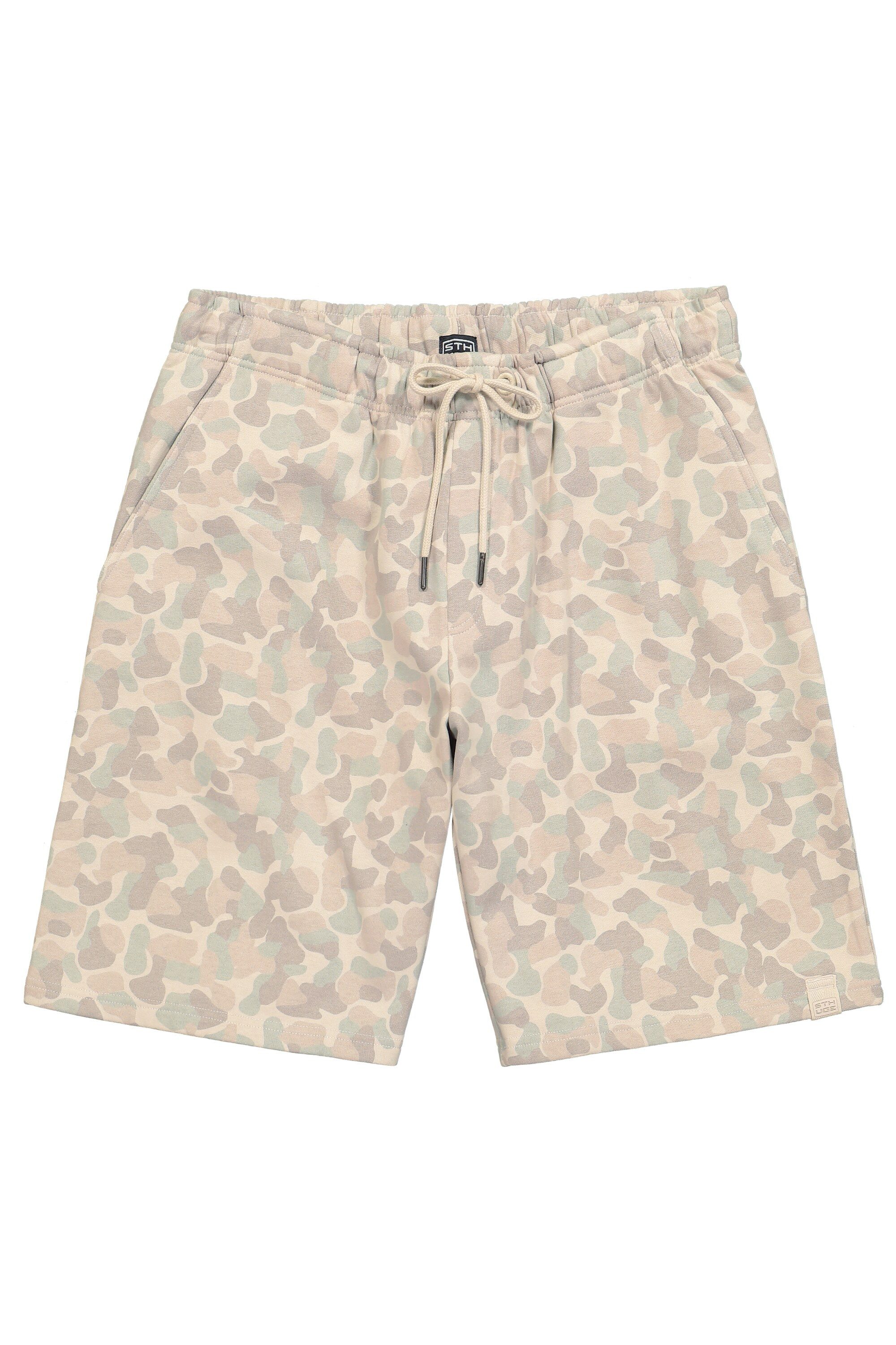 Bermudas Sweat-Bermuda Muster Relaxed Fit