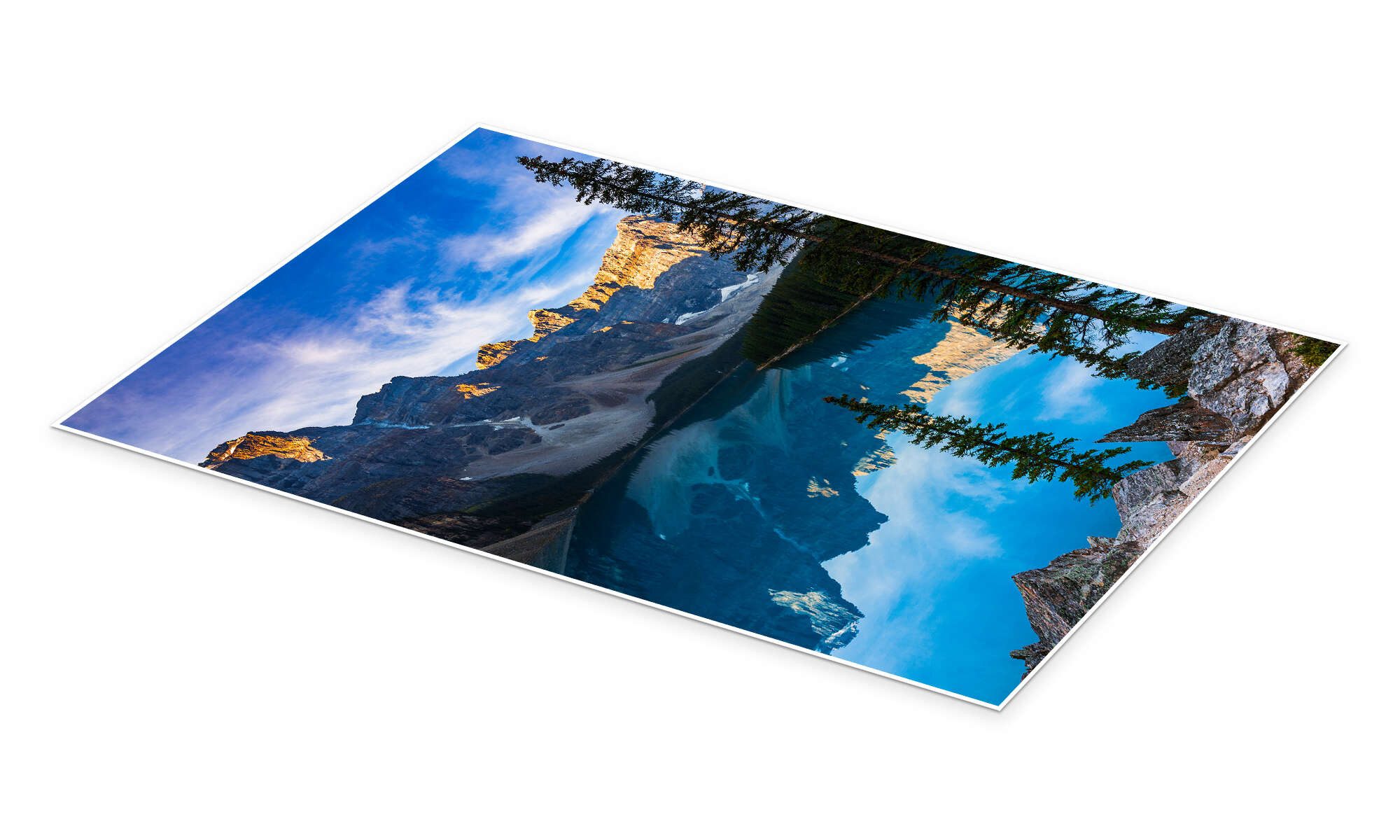 Posterlounge Wandbild Moraine Lake, Banff National Park, Alberta, Kanada I, Russ Bishop, erhältlich als Poster, Leinwandbild, Wandsticker oder Acrylglasbild