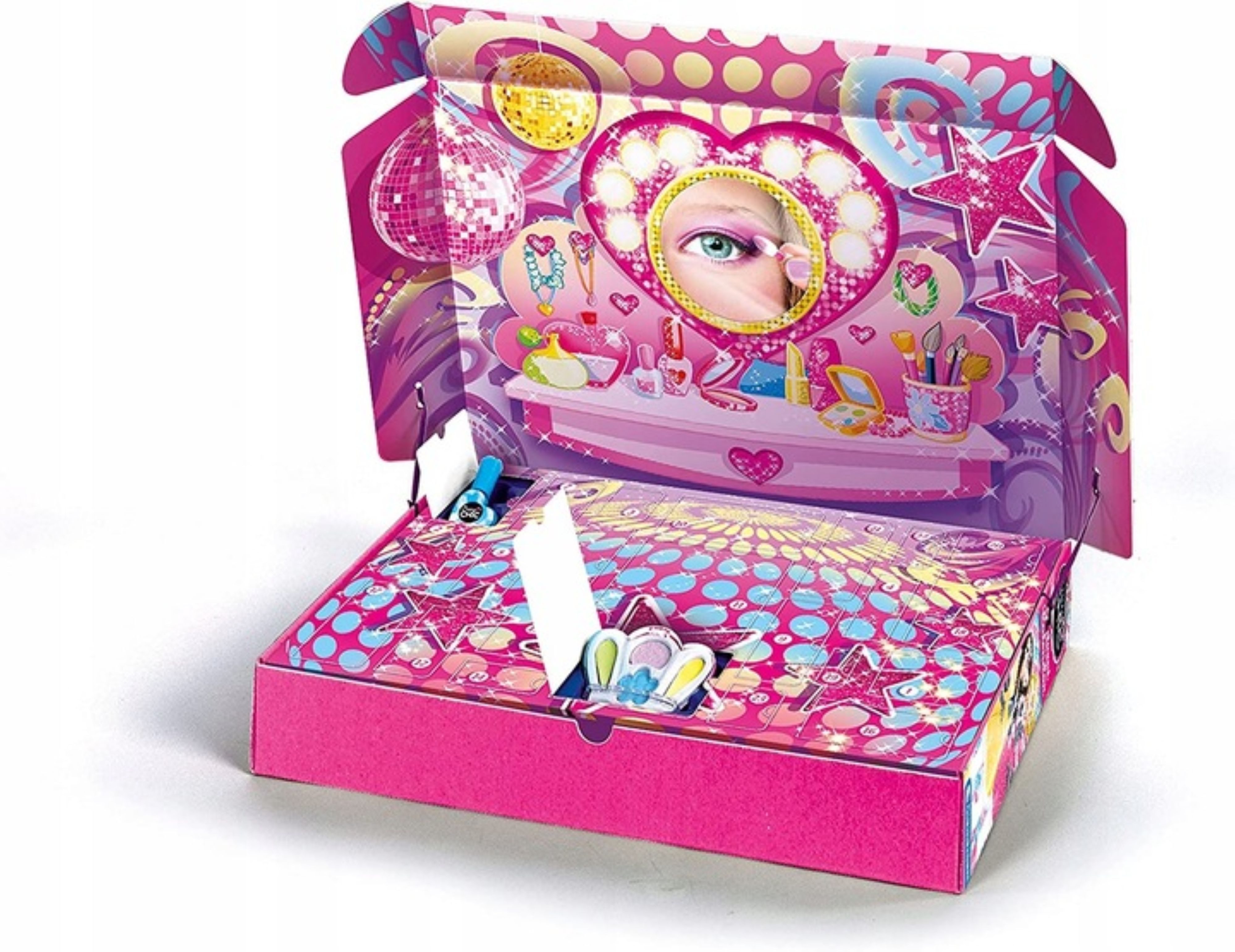 Clementoni® Adventskalender Clementoni Crazy Chic Adventskalender – 24 Beauty Überraschungen (1-tlg)
