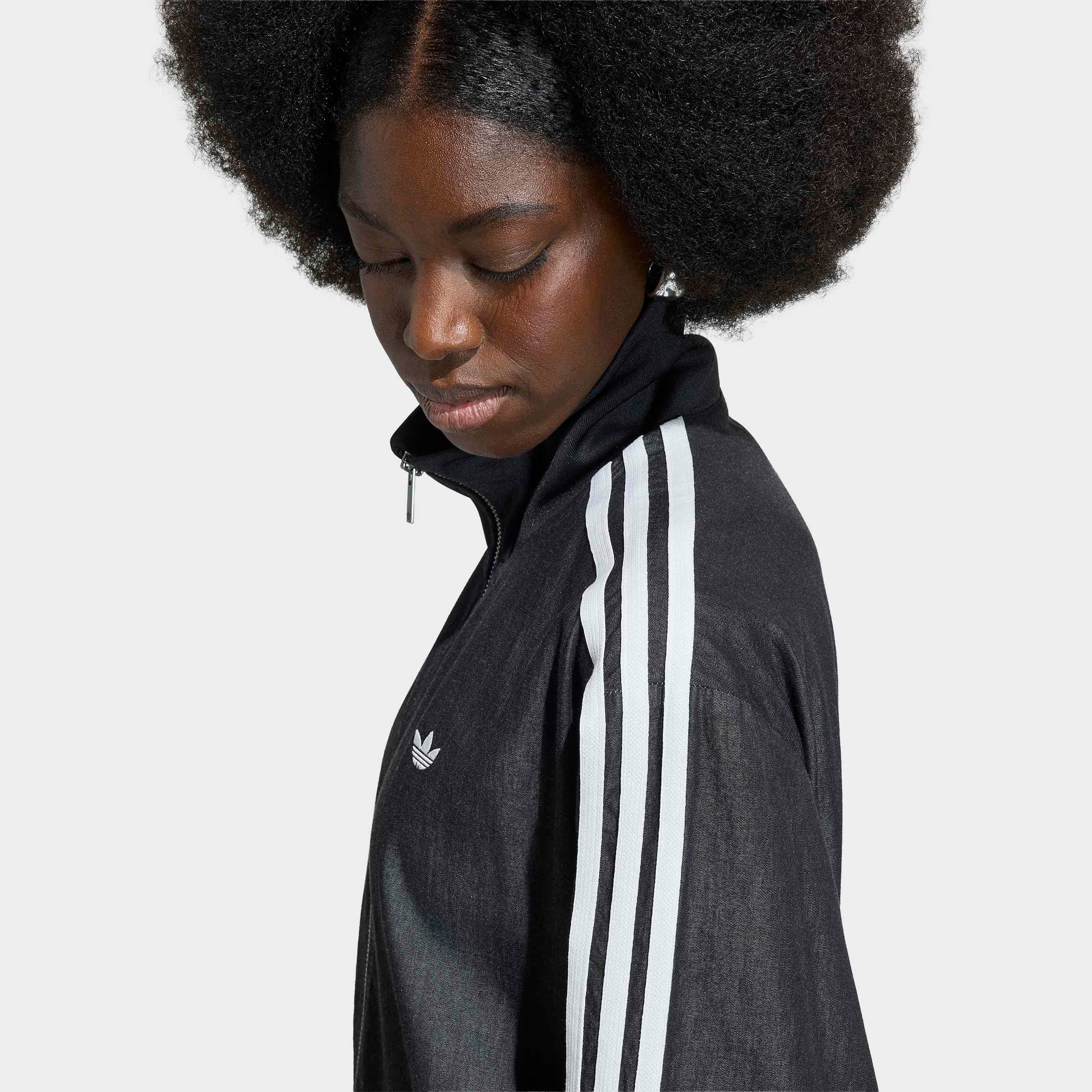 adidas Originals Outdoorjacke DENIM FB TT für Erwachsene, mit Reißverschluss, aus Baumwolle