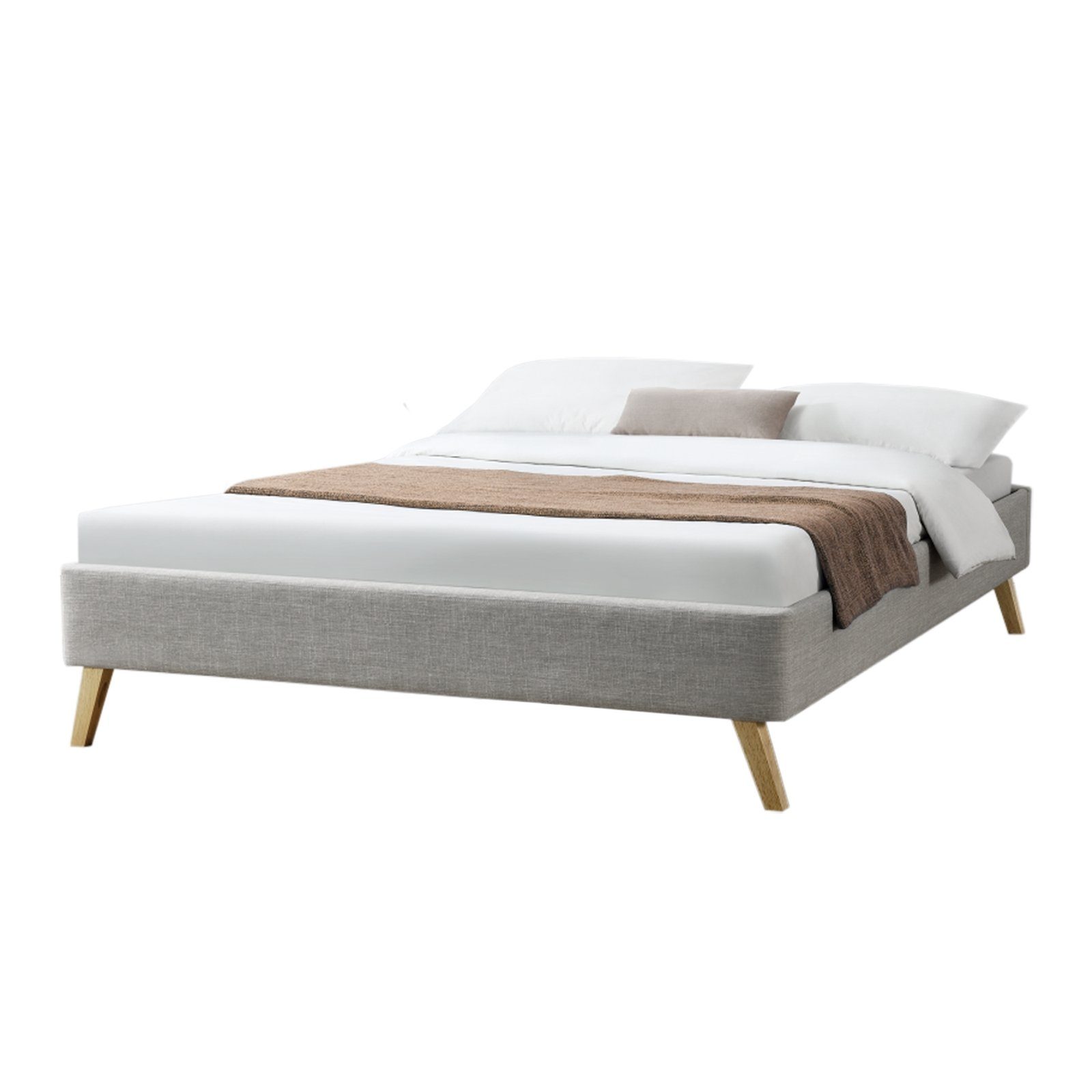 HTI-Living Bett Bett 140 x 200 cm Carl, Rahmen aus Holz mit Bezug aus  Polyester online kaufen | OTTO