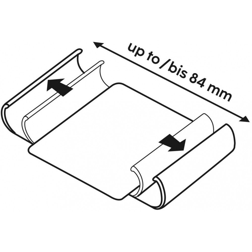 Hama Handyhülle Hama Handytasche Eco braun für Smartphones bis 8x17 cm. Smartphones bis 8x17cm