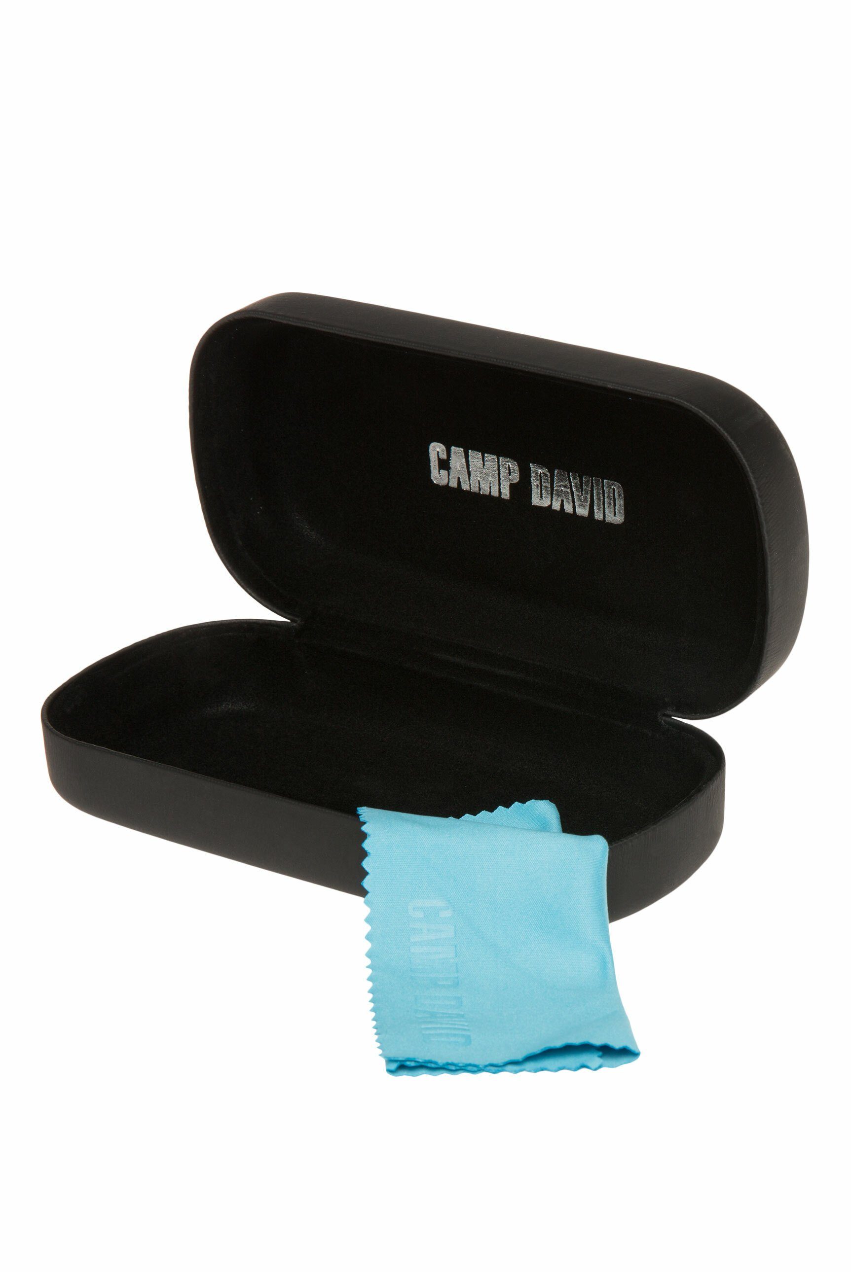 CAMP DAVID Sonnenbrille (ca. x 15 Print 15 x blau 17 cm)