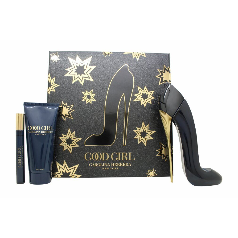 Carolina Herrera Duft-Set Good Girl Gift Set 80ml EDP + 100ml Body Lotion + 10ml EDP